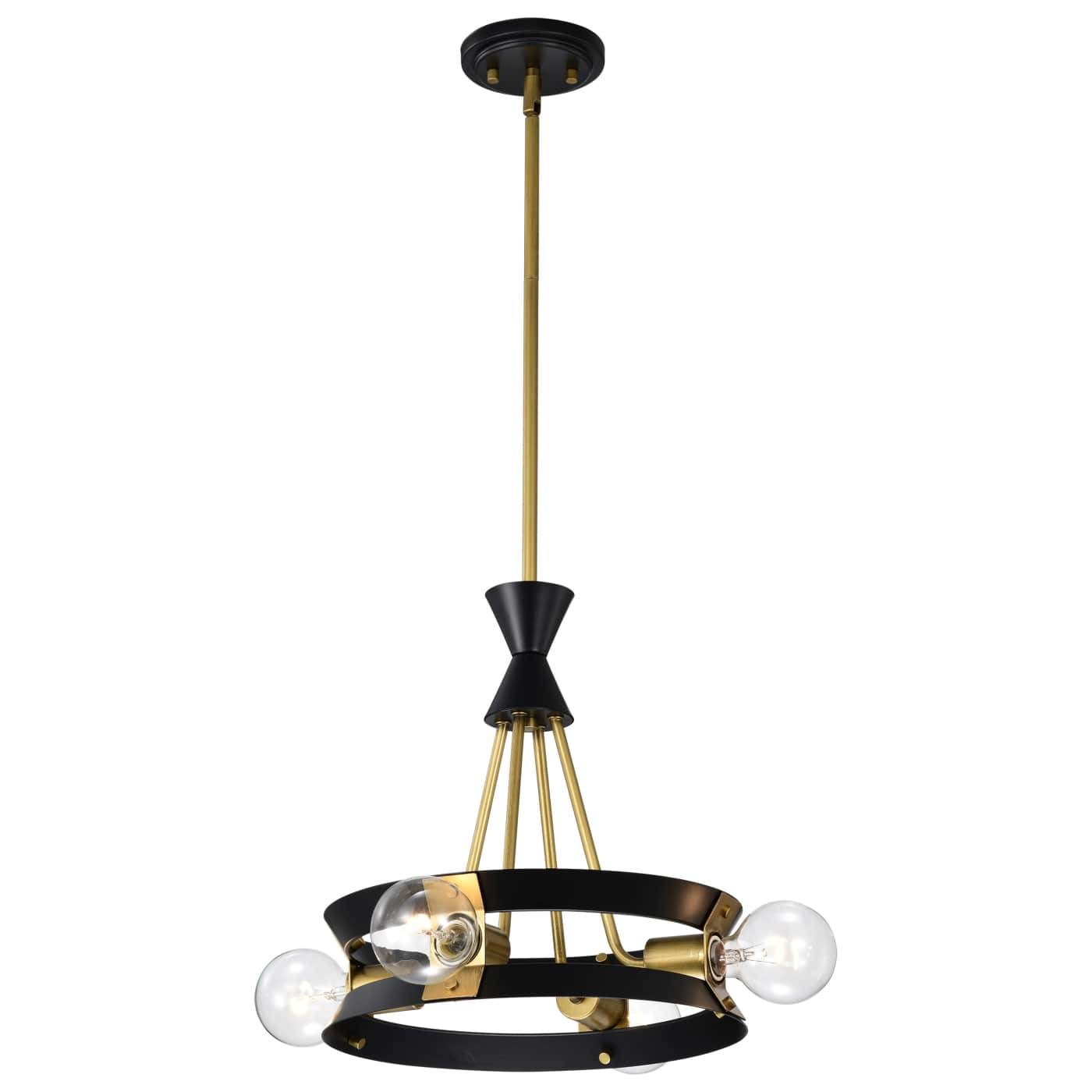 MARSDEN 4 LIGHT CHANDELIER - 60-7864
