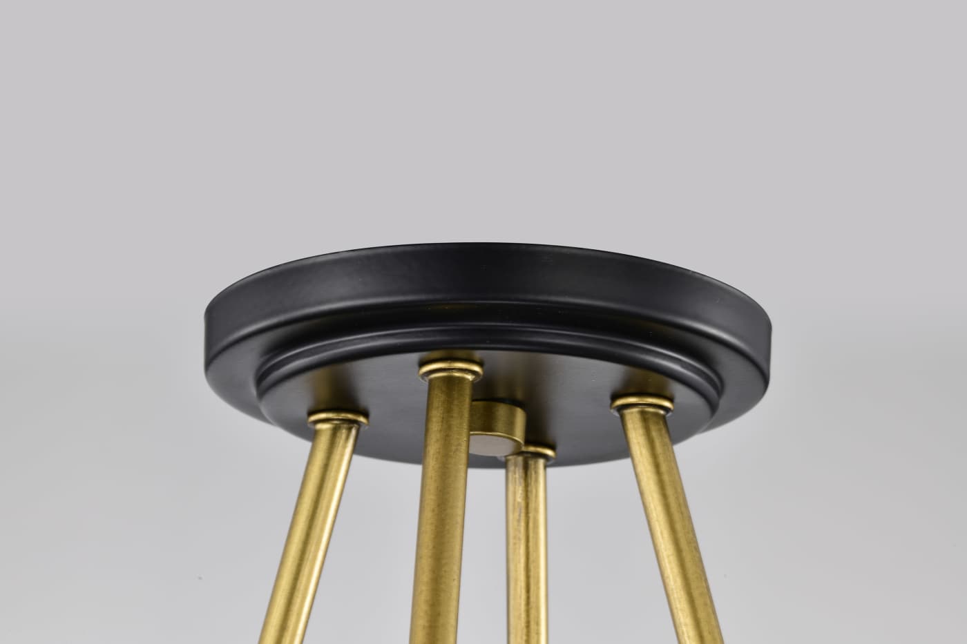 MARSDEN 4 LIGHT SEMI FLUSH - 60-7866