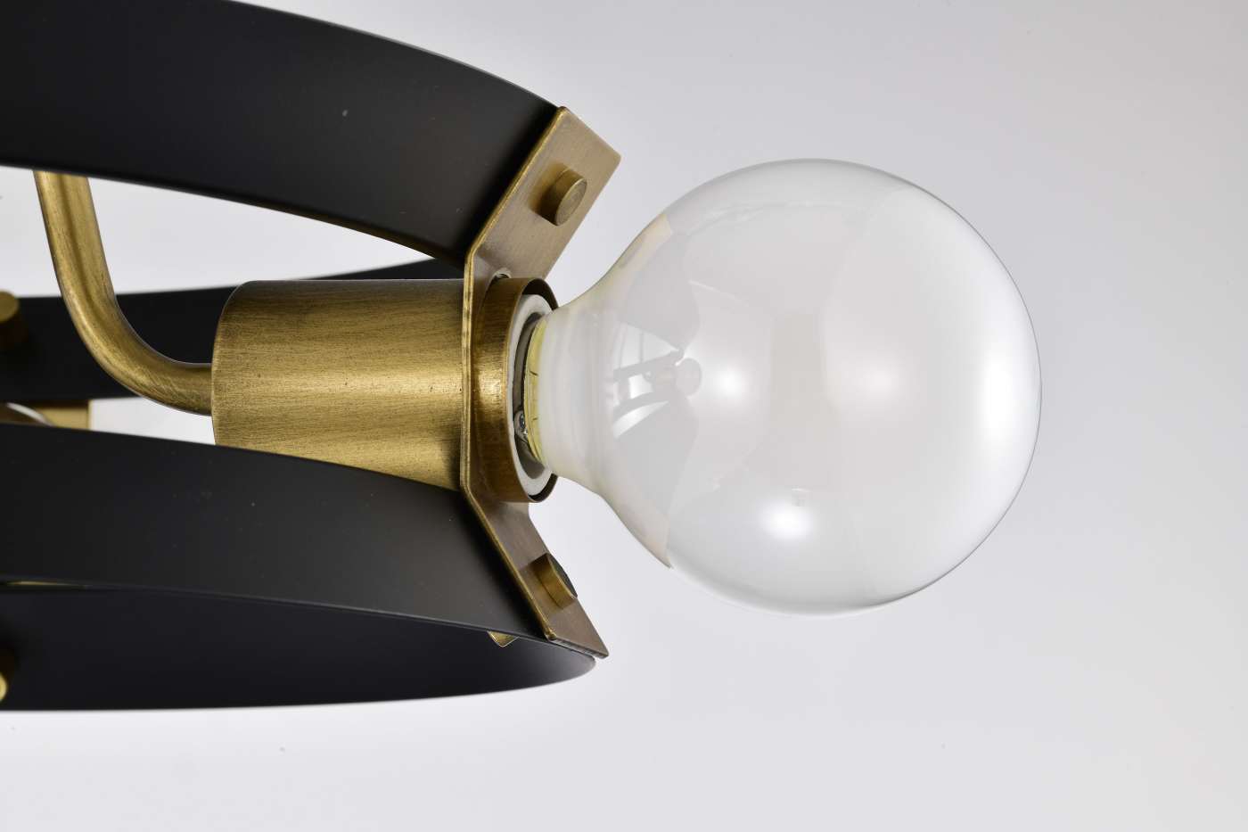 MARSDEN 4 LIGHT SEMI FLUSH - 60-7866