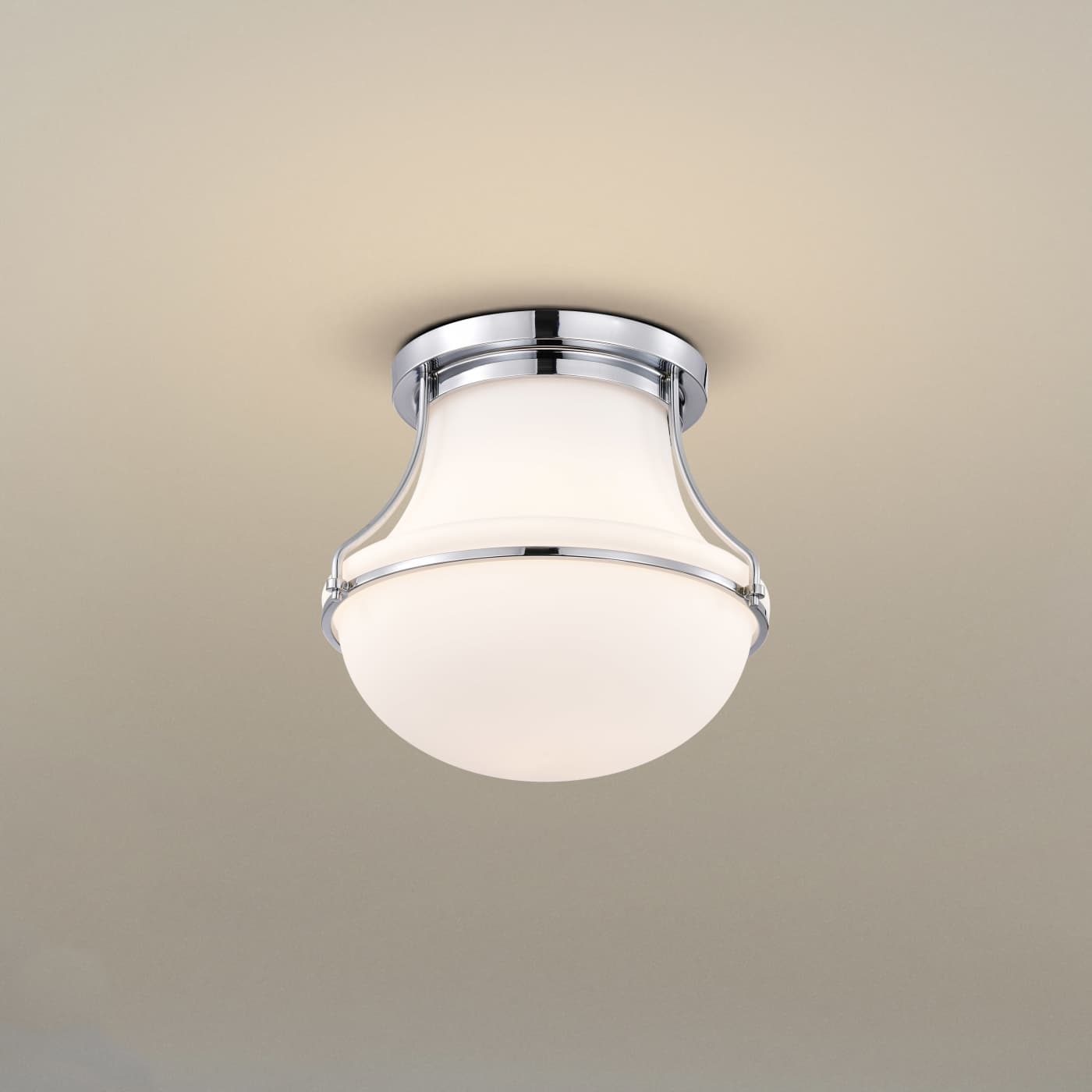 VALDORA 1 LIGHT 10" FLUSH - 60-7870