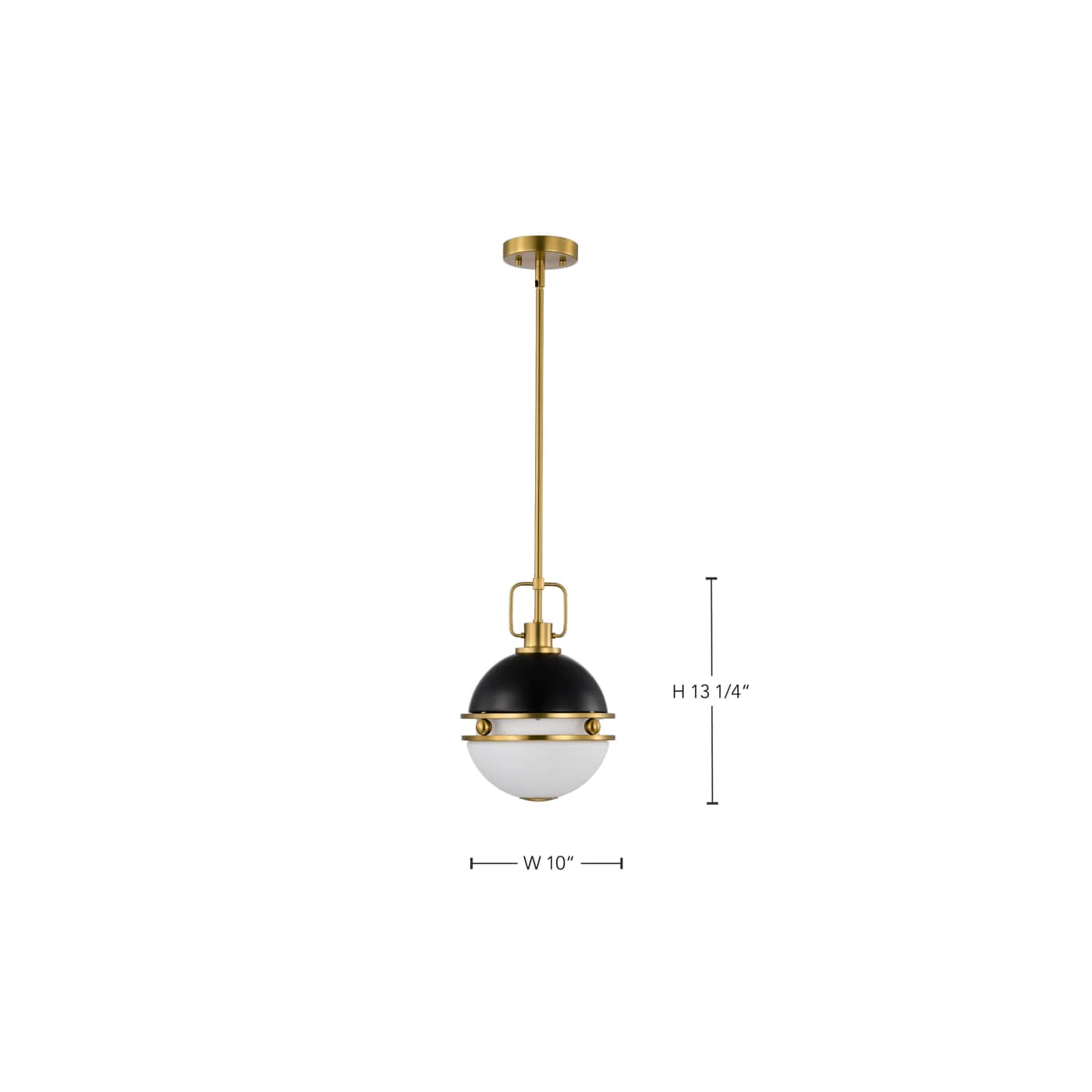 EVERTON 1 LIGHT 10" PENDANT - 60-7876