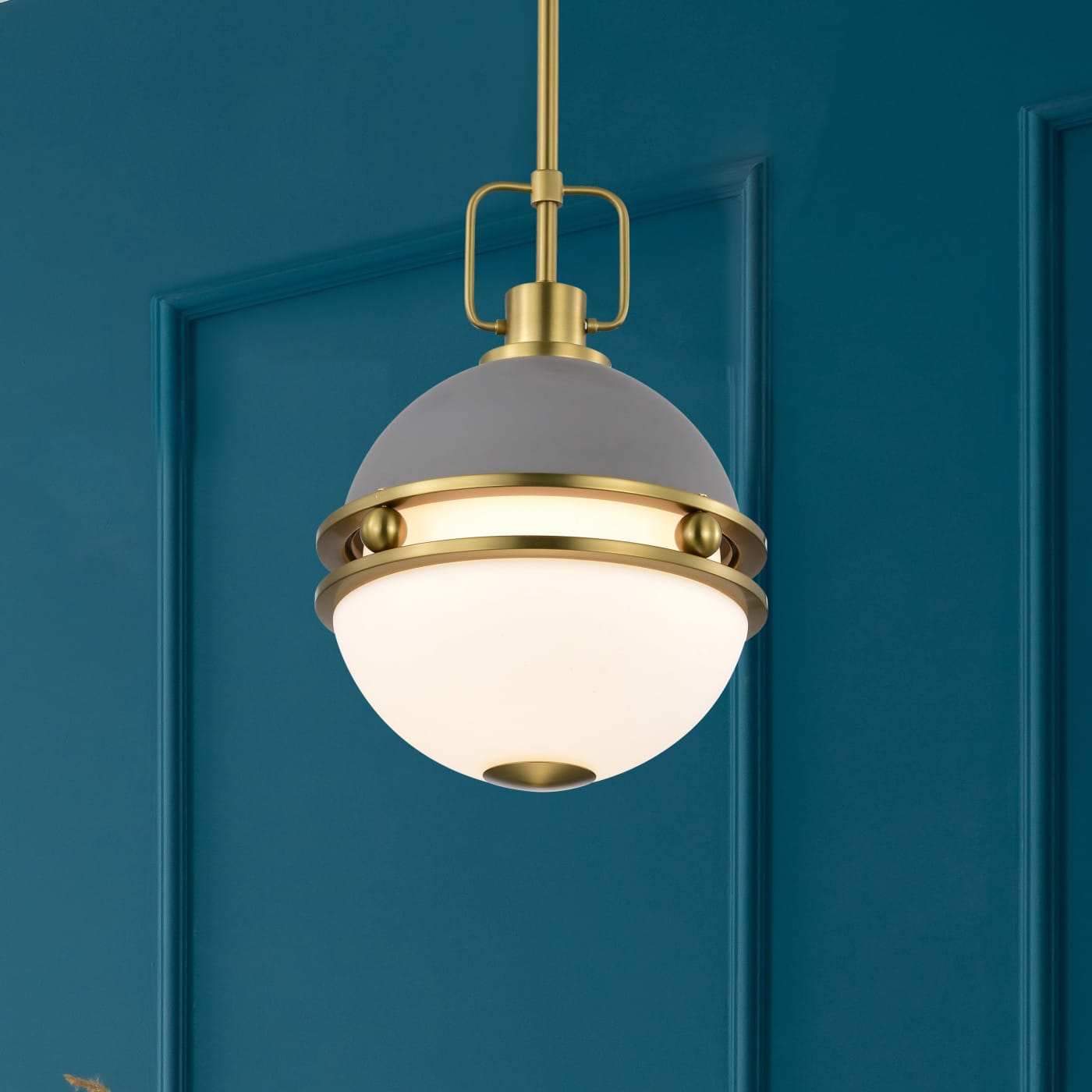 EVERTON 2 LIGHT 14" PENDANT - 60-7877