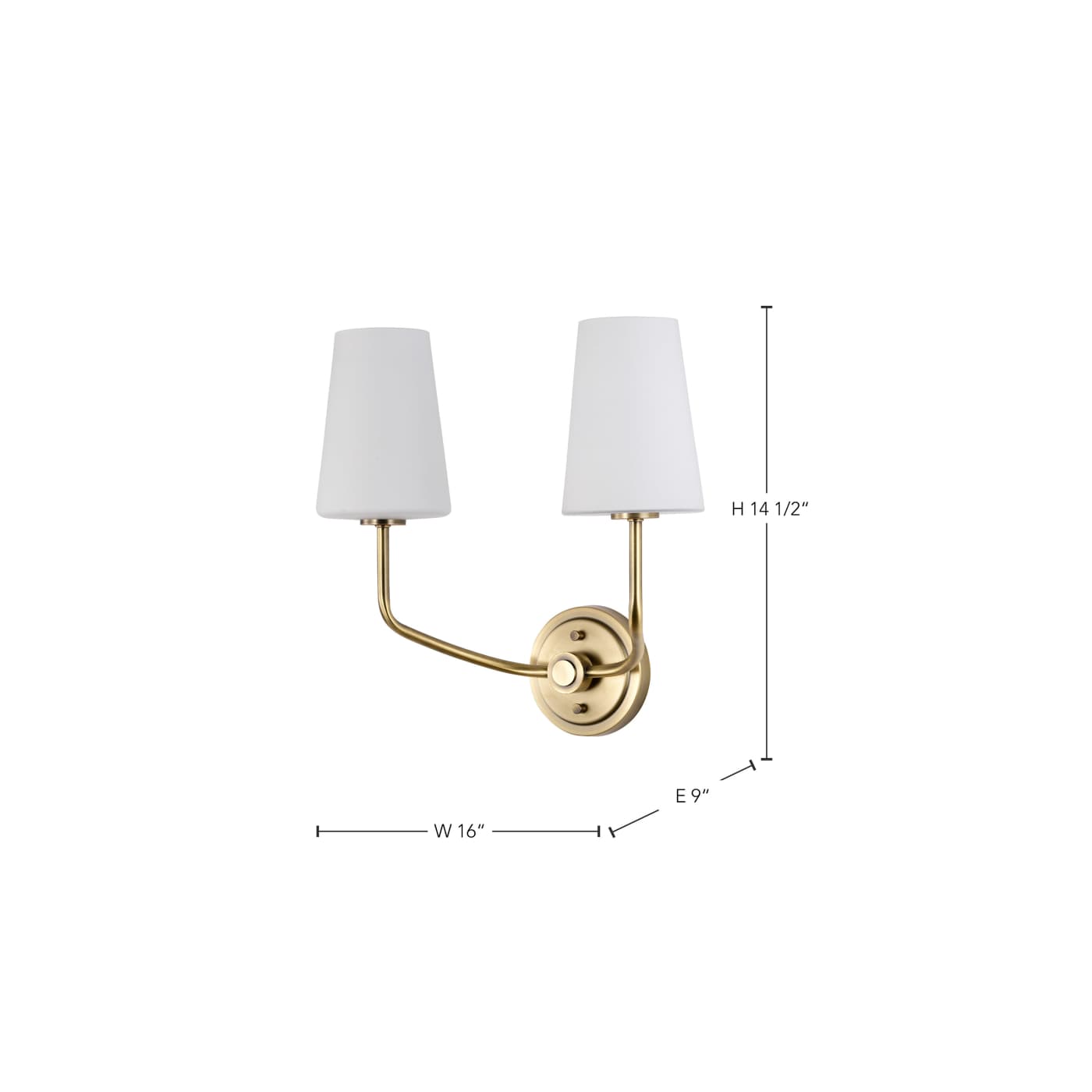 CORDELLO 2 LIGHT SCONCE - 60-7882