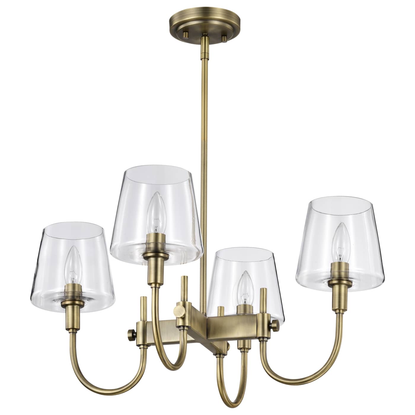 BROOKSIDE 4 LIGHT CHANDELIER - 60-7885