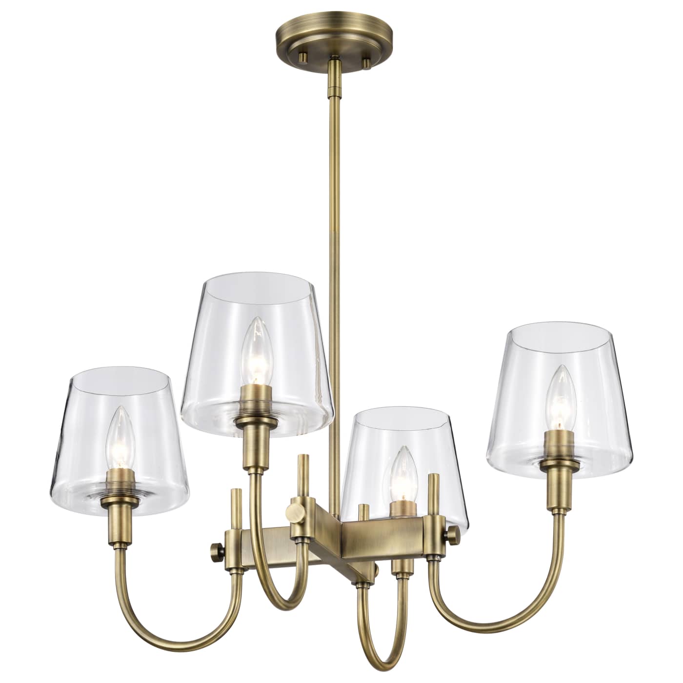 BROOKSIDE 4 LIGHT CHANDELIER - 60-7885