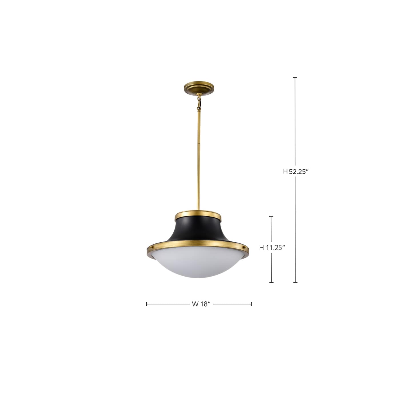 LAFAYETTE 3 LIGHT 18" PENDANT - 60-7908