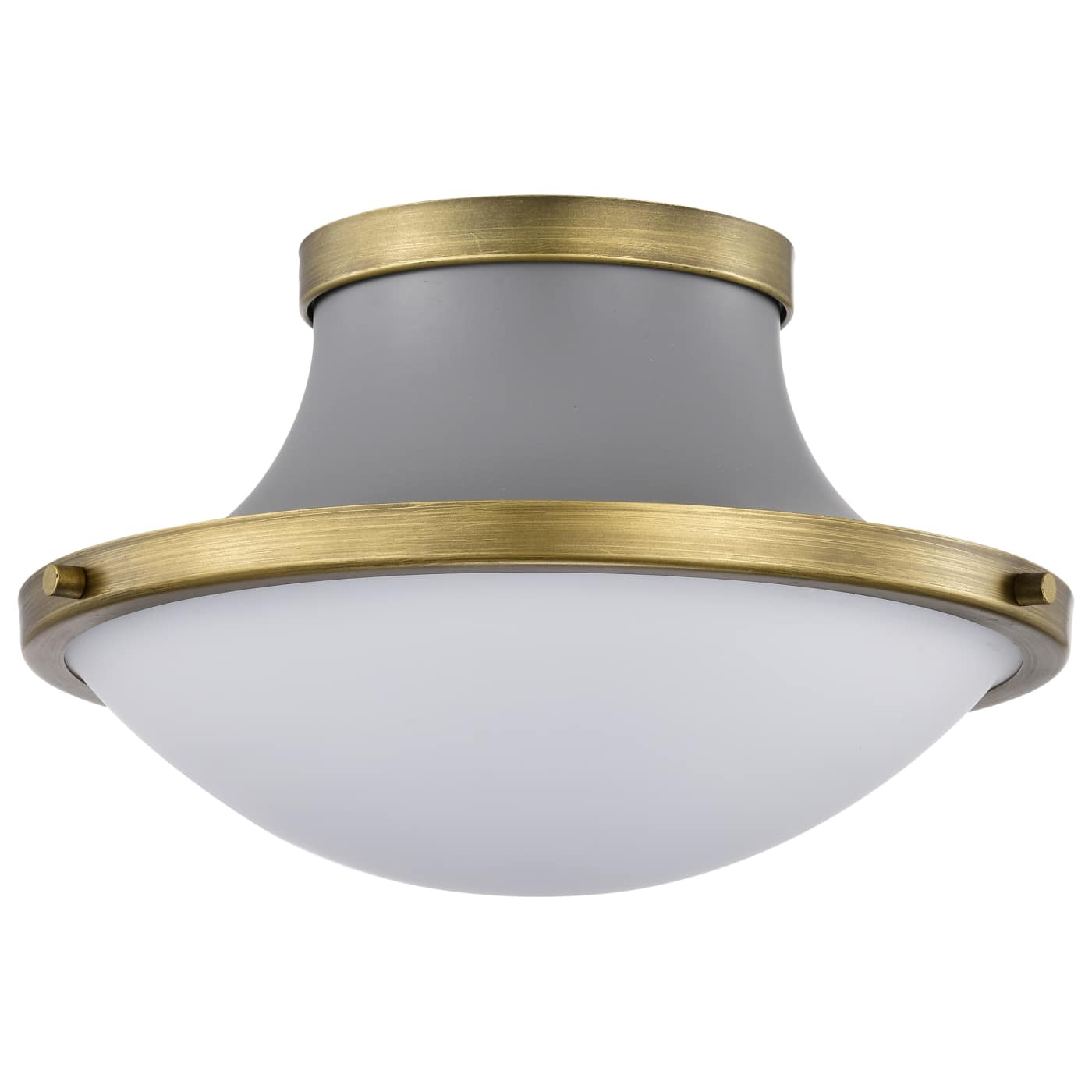 LAFAYETTE 1 LIGHT 14" FLUSH - 60-7915