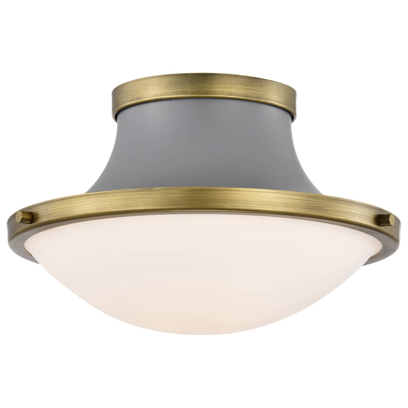LAFAYETTE 1 LIGHT 14" FLUSH - 60-7915