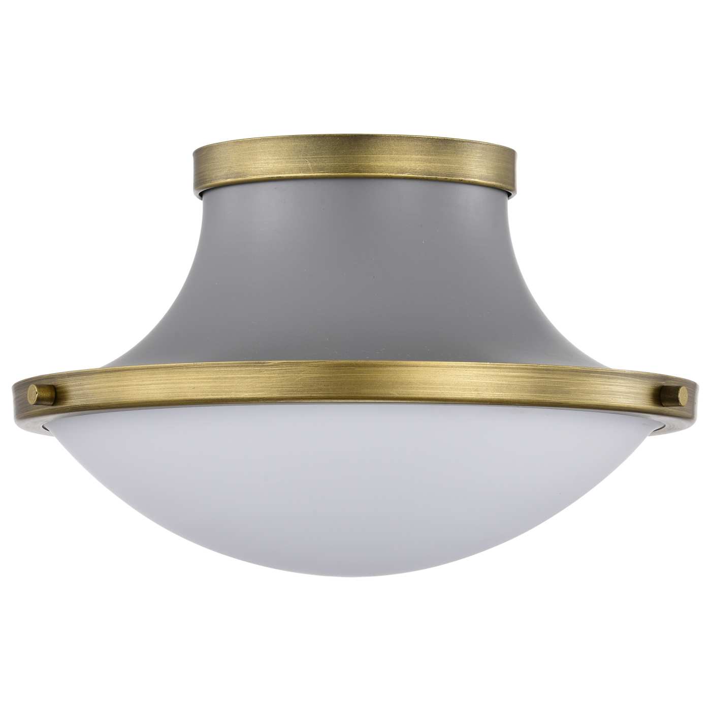LAFAYETTE 1 LIGHT 14" FLUSH - 60-7915