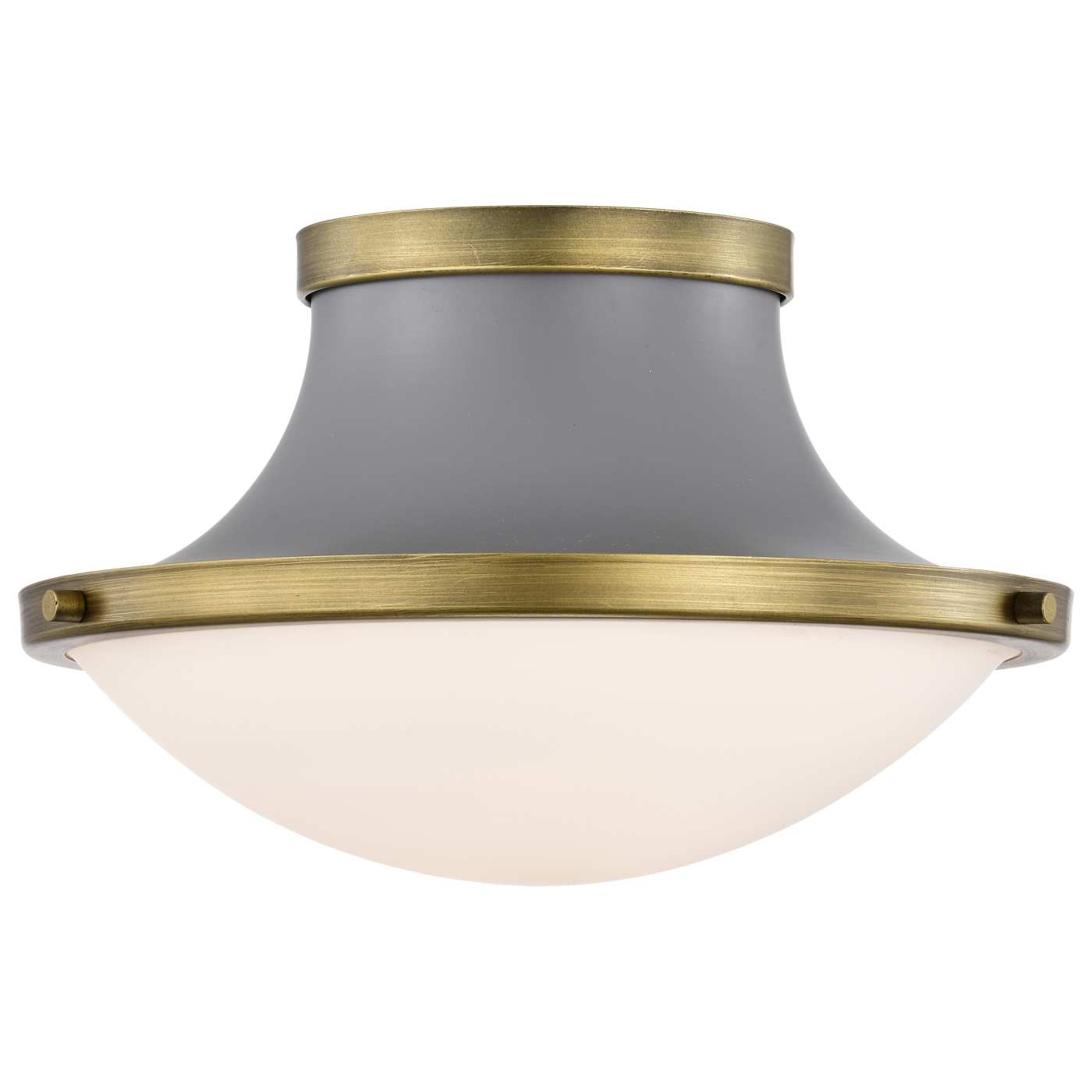 LAFAYETTE 1 LIGHT 14" FLUSH - 60-7915