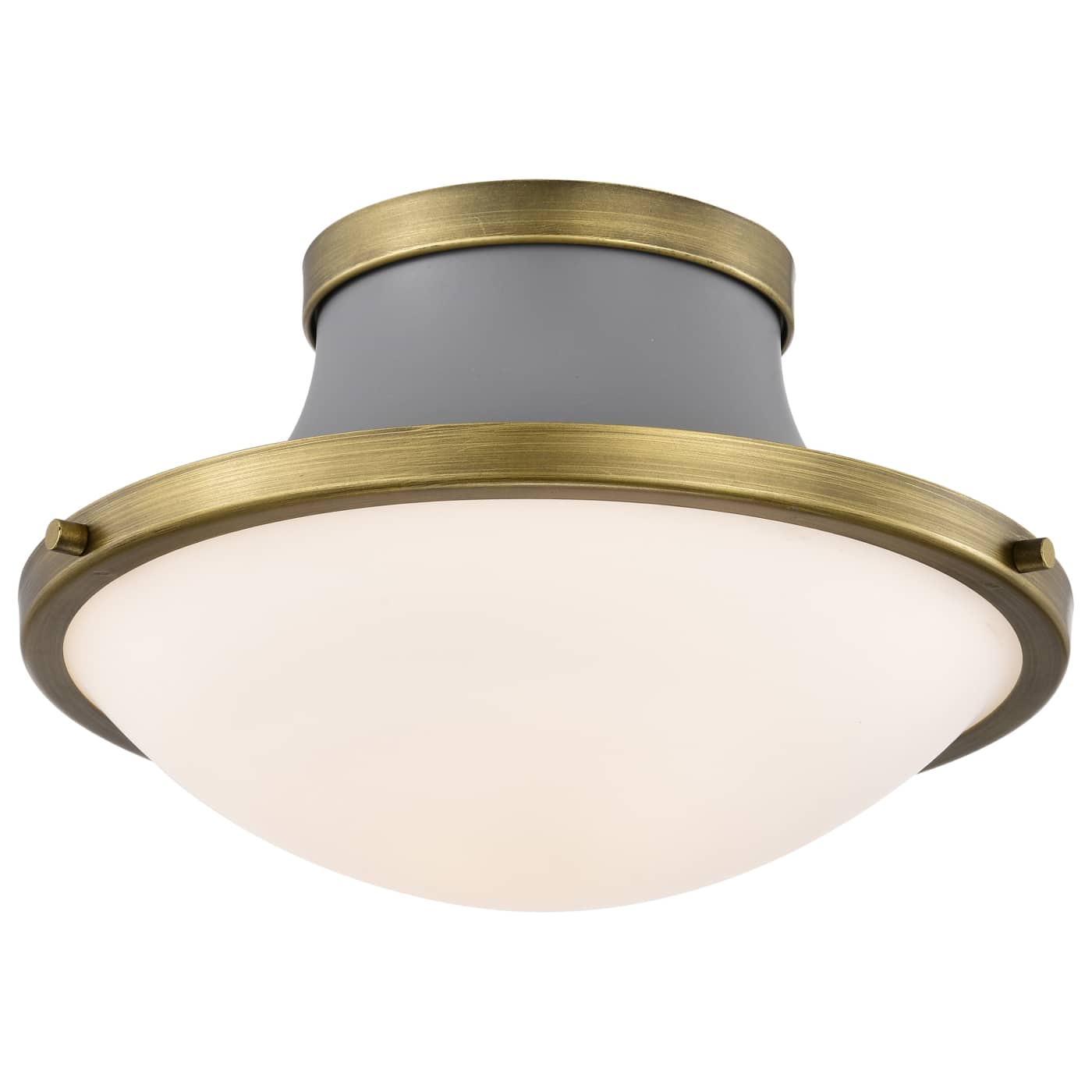 LAFAYETTE 1 LIGHT 14" FLUSH - 60-7915