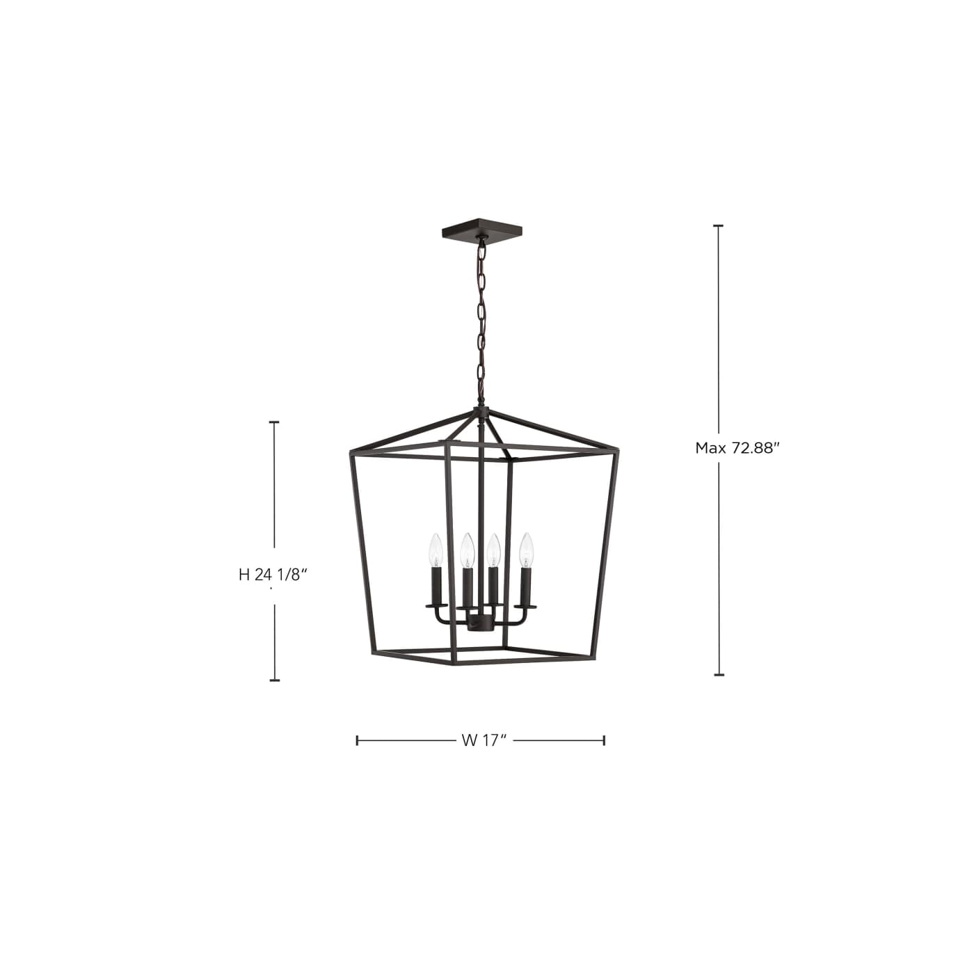 EMMA 4LT SM PENDANT - 60-7951