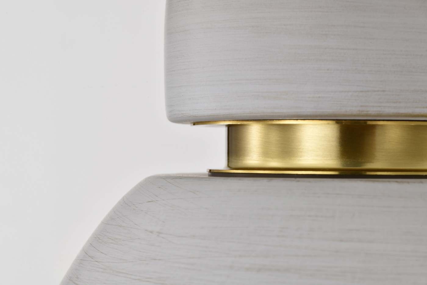 COLLINS 8" CERAMIC FLUSH MOUNT - 60-8001