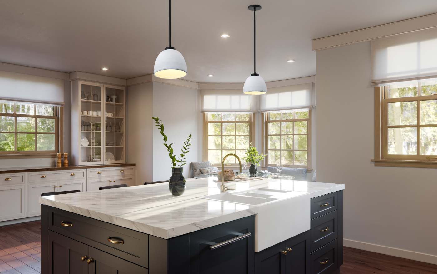 COLLINS 8" CERAMIC MINI PEND - 60-8012