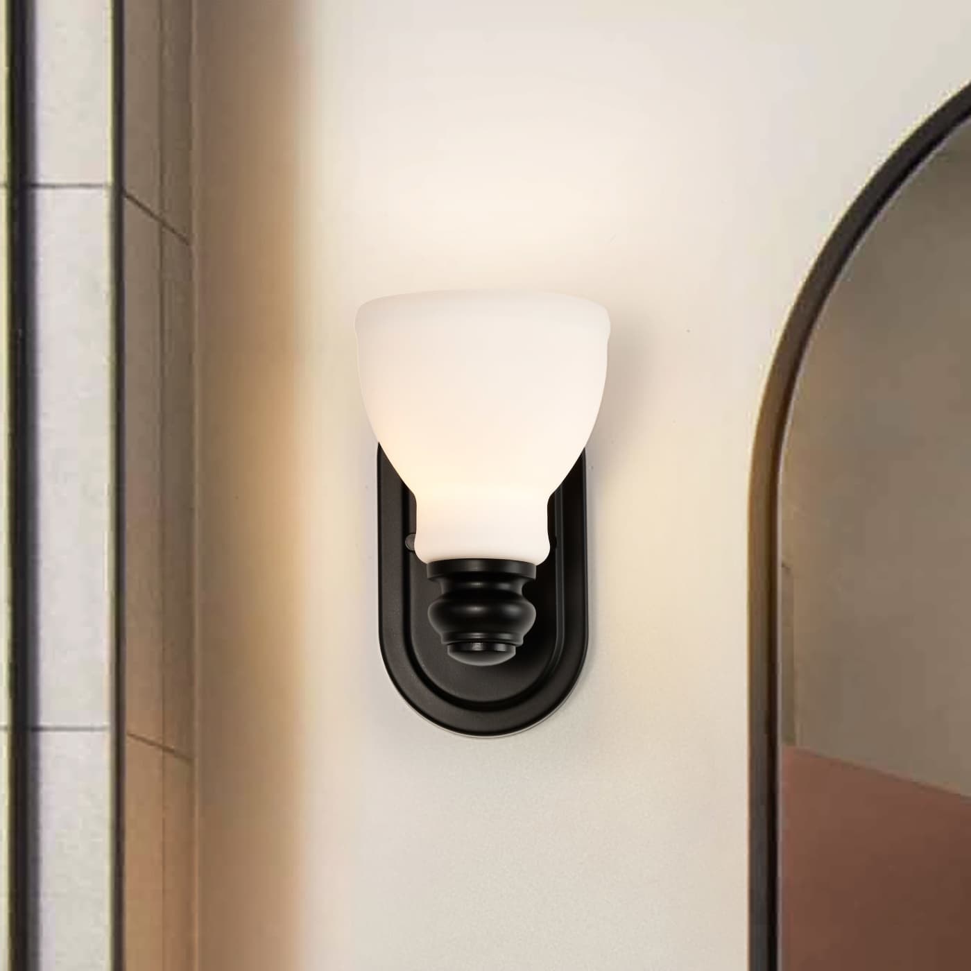 RUSSEL 1 LIGHT VANITY - 60-8021