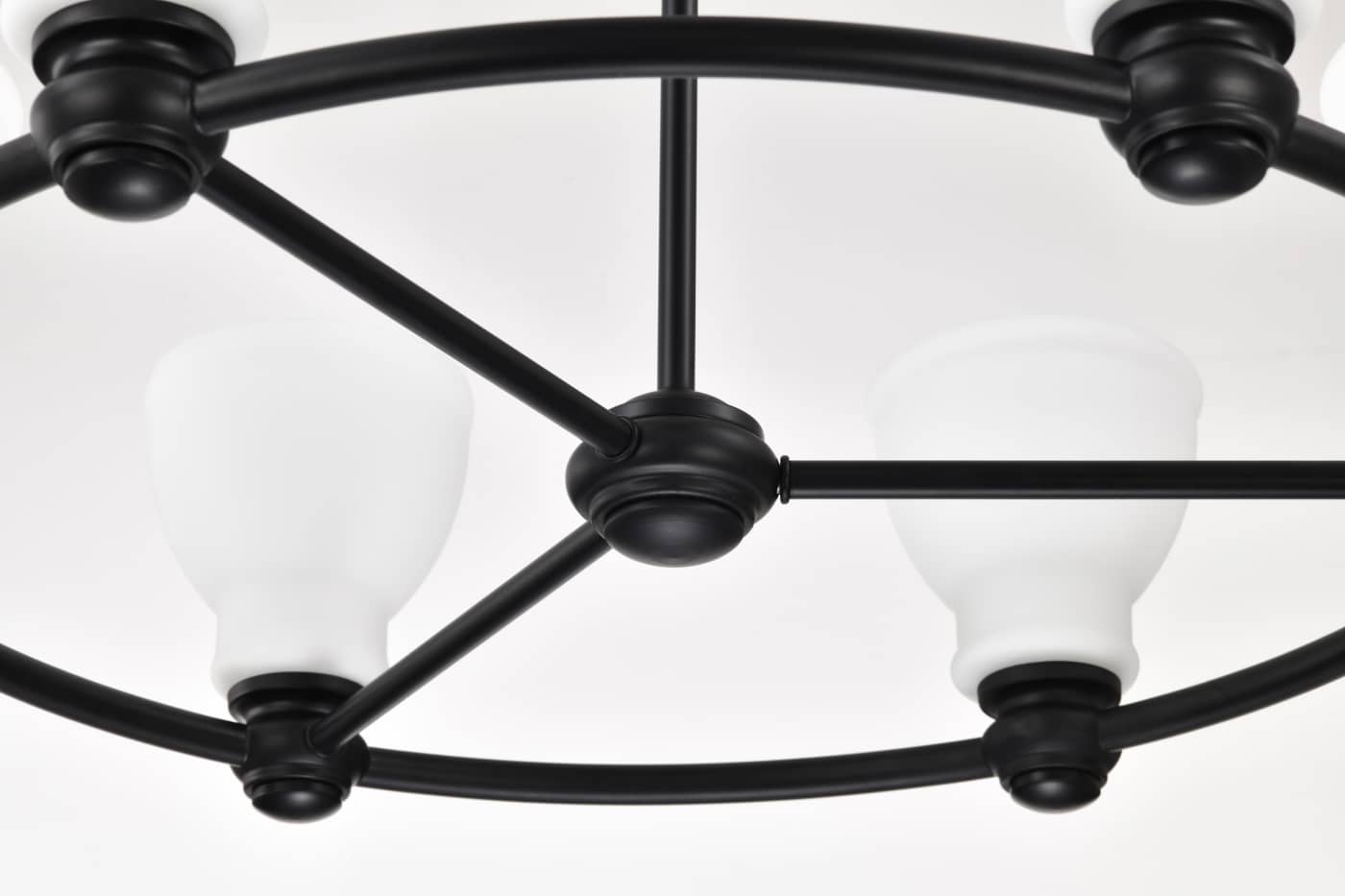 RUSSEL 6 LIGHT CHANDELIER - 60-8027