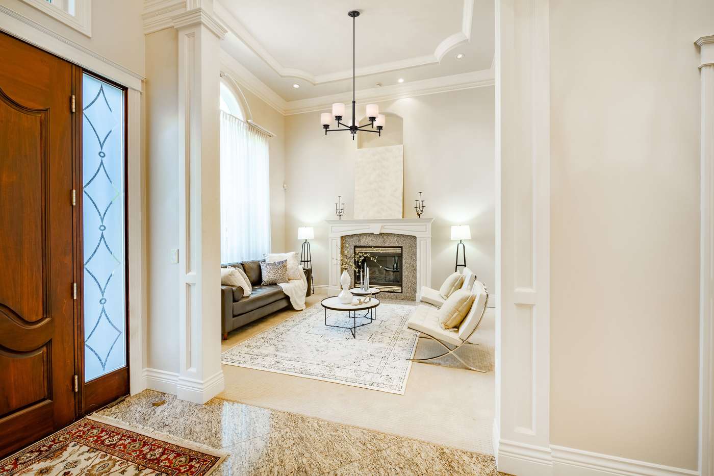 WARREN 28" 5 LIGHT CHANDELIER - 60-8038