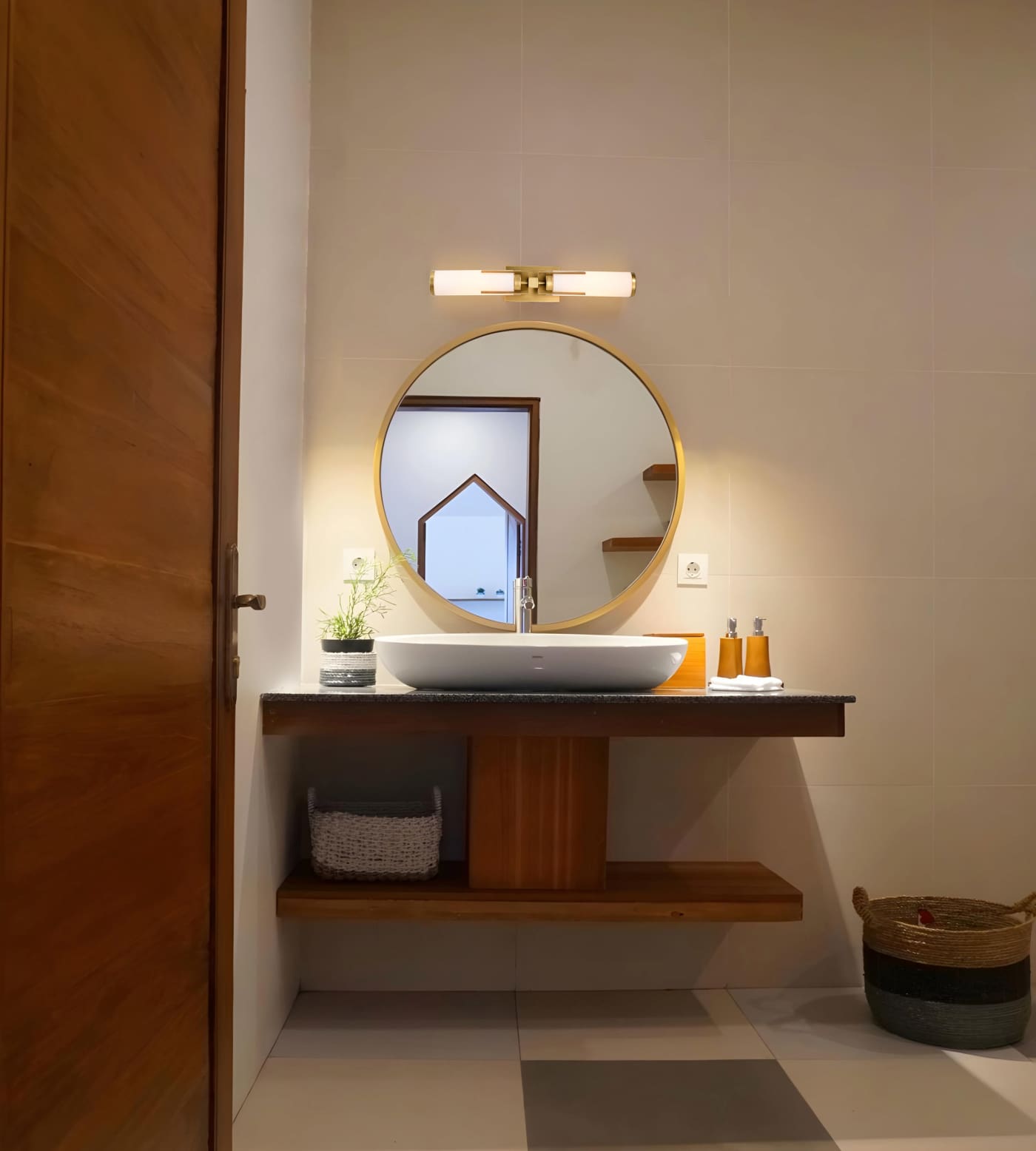 ROSELLE 2 LIGHT VANITY - 60-8042