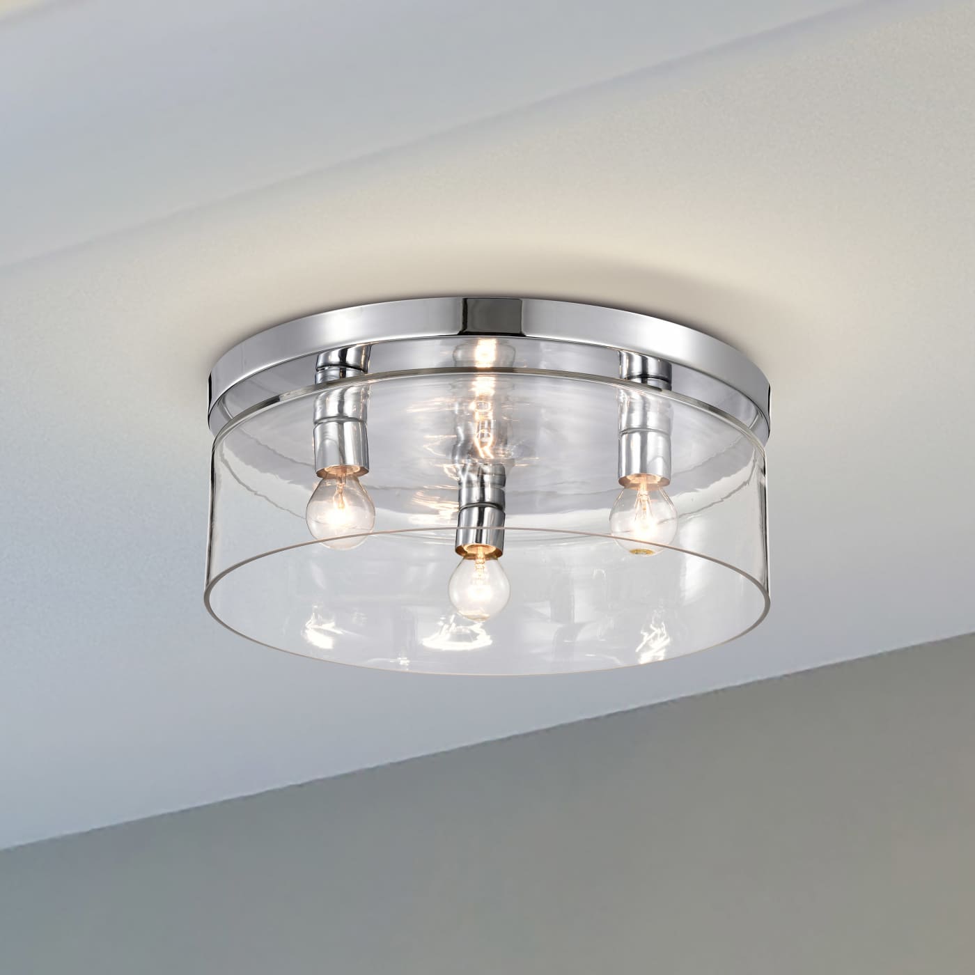 MARLOWE 15" FLUSH MOUNT - 60-8074