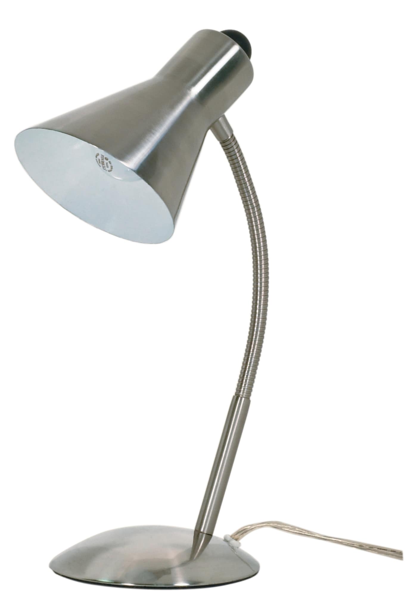 GOOSE NECK DESK LAMP BRUSH NIC - 60-808