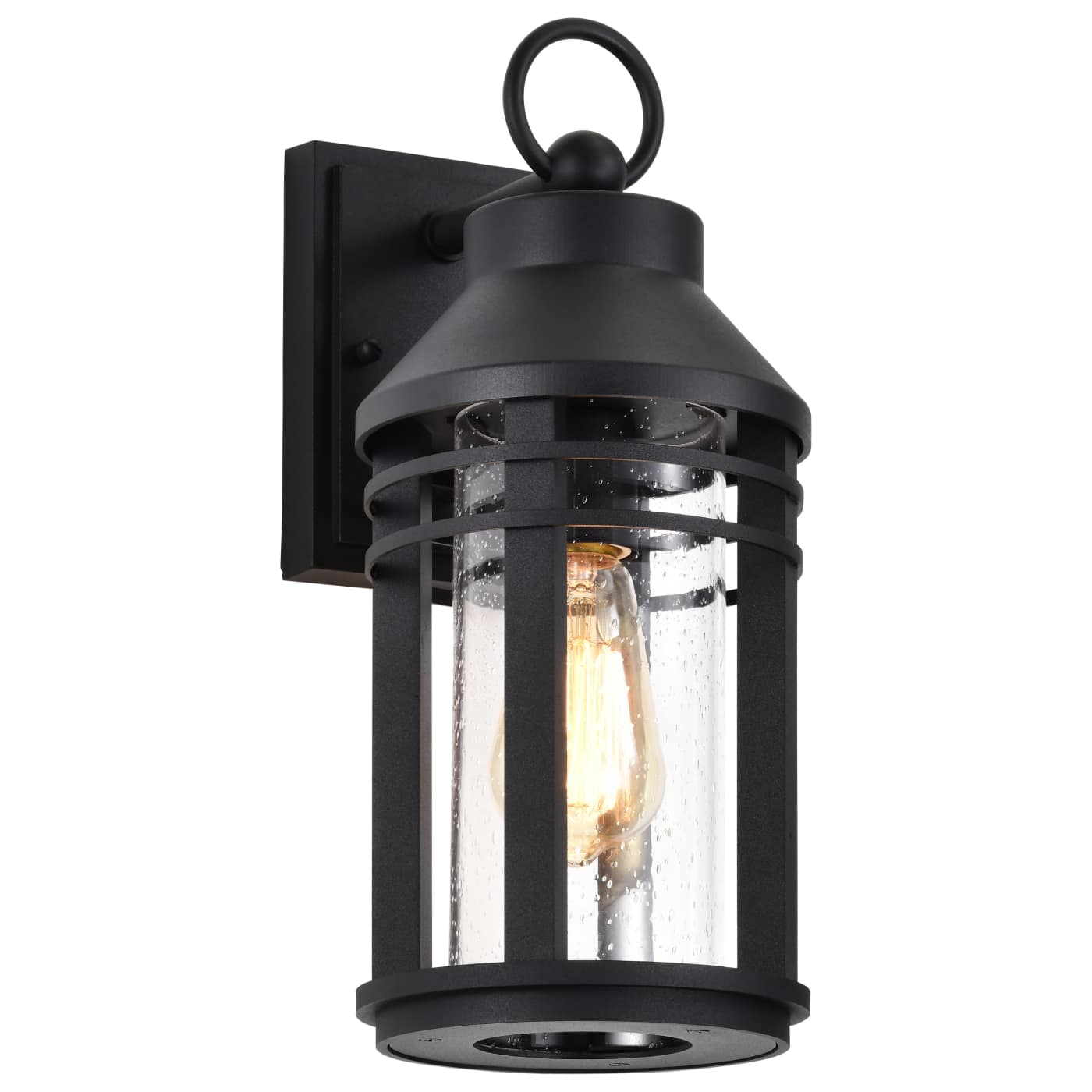 WILTON 1 LIGHT MD WALL LANTERN - 60-8102