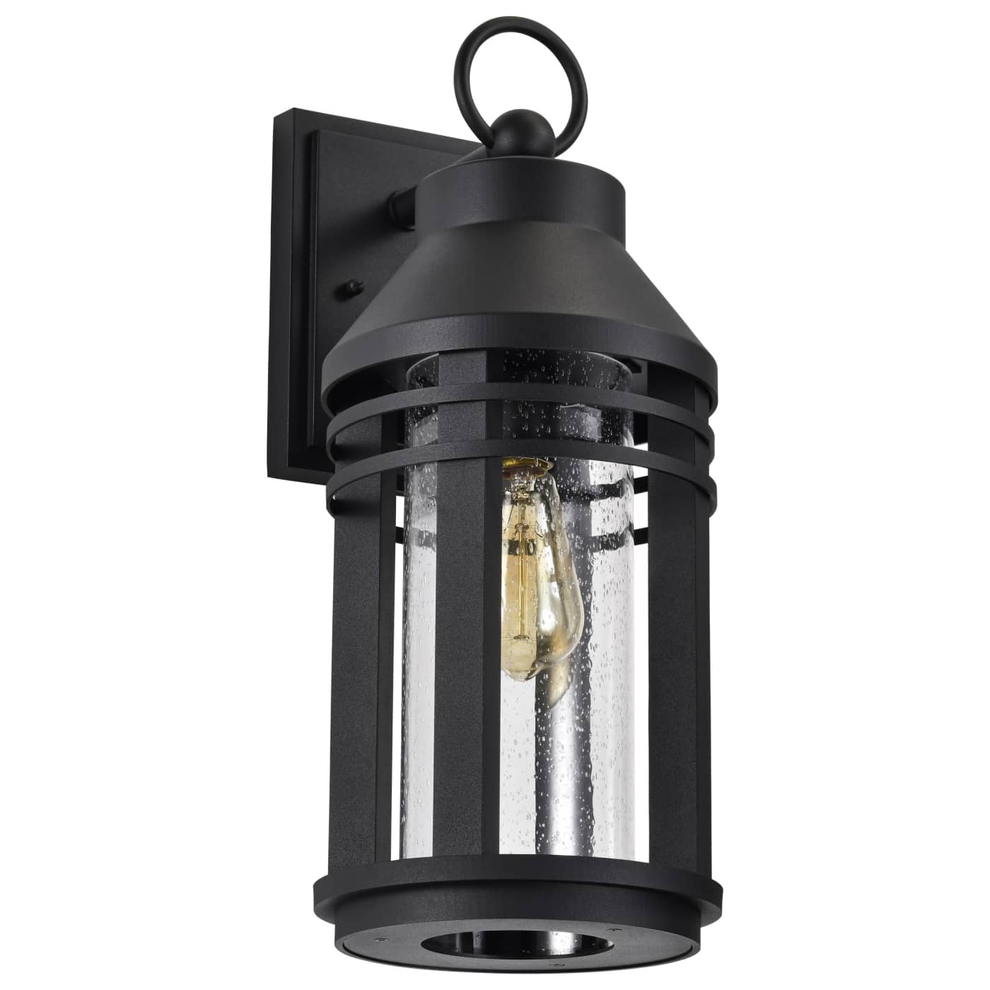 WILTON 1 LIGHT LG WALL LANTERN - 60-8103