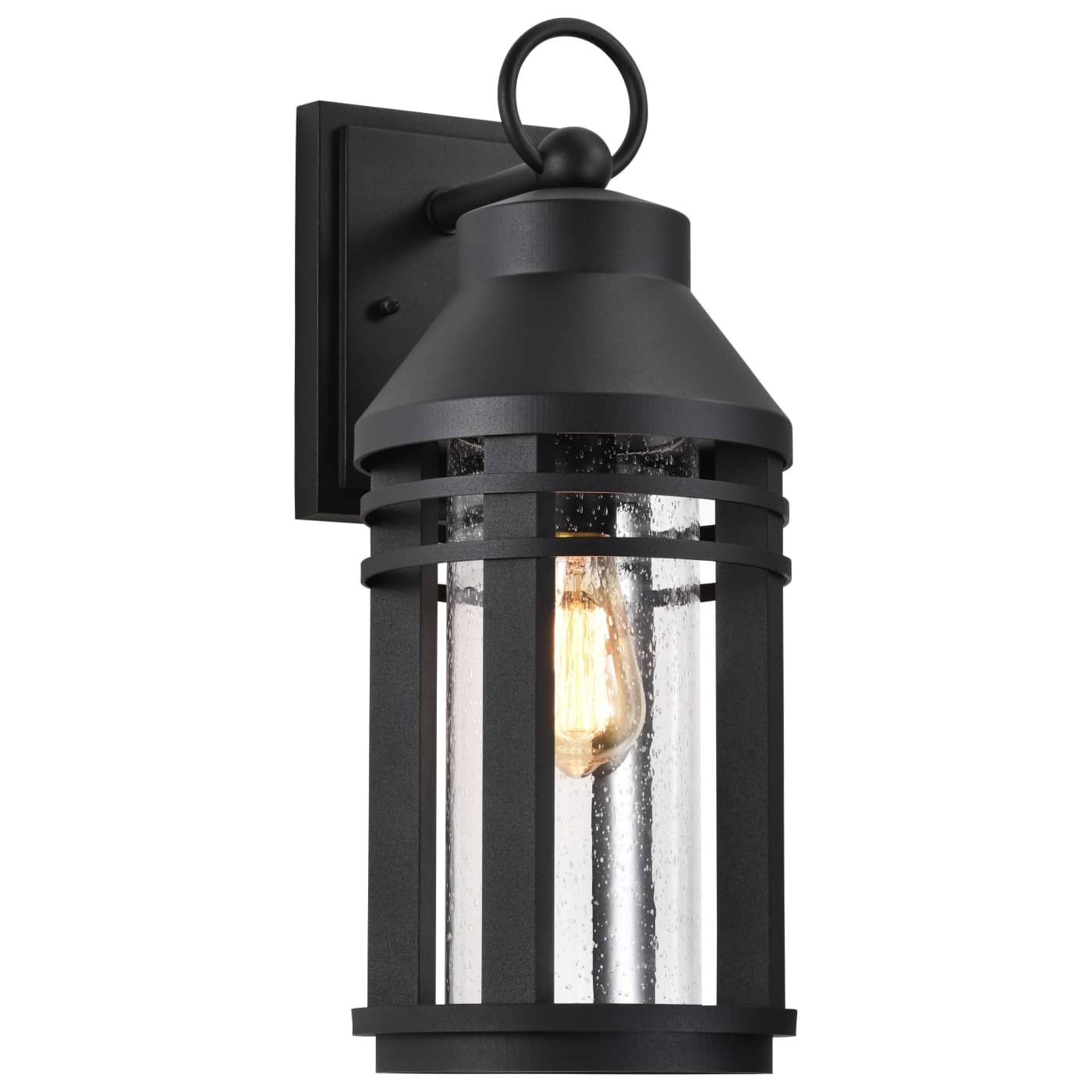WILTON 1 LIGHT LG WALL LANTERN - 60-8103