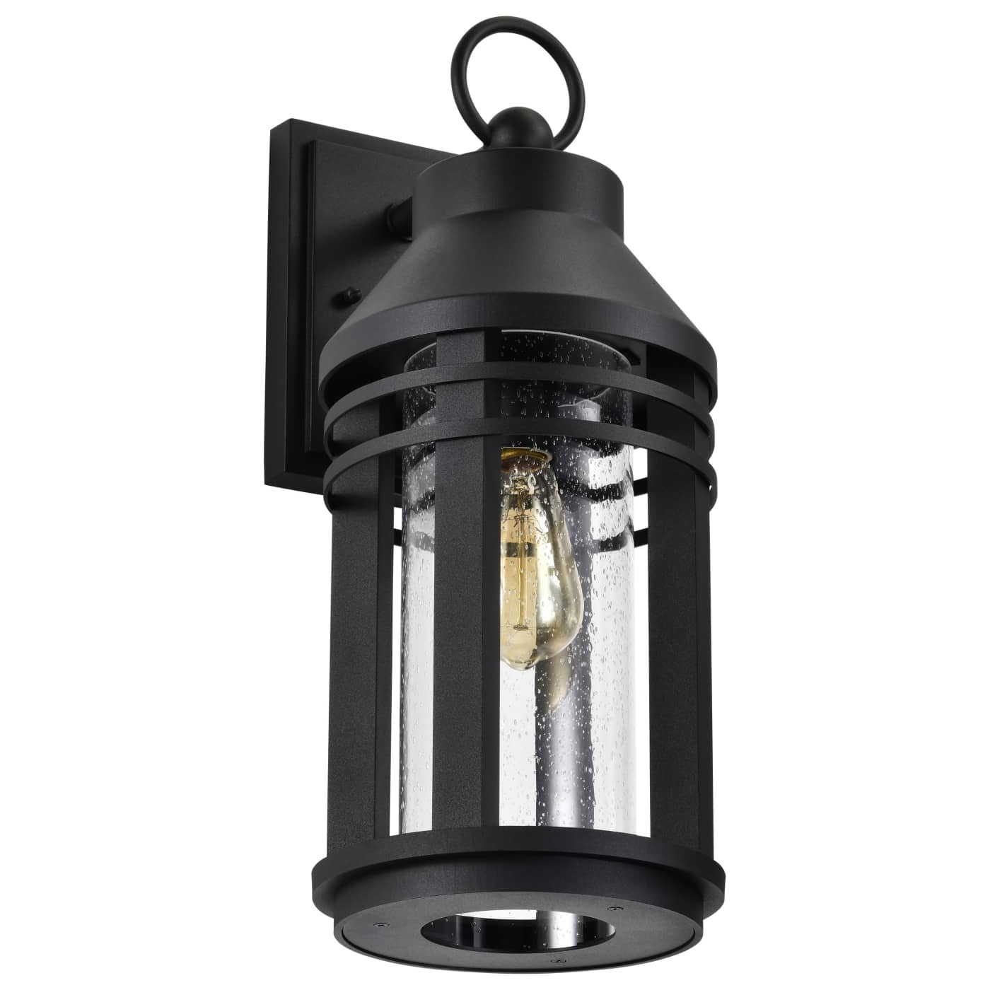 WILTON 1 LIGHT LG WALL LANTERN - 60-8103