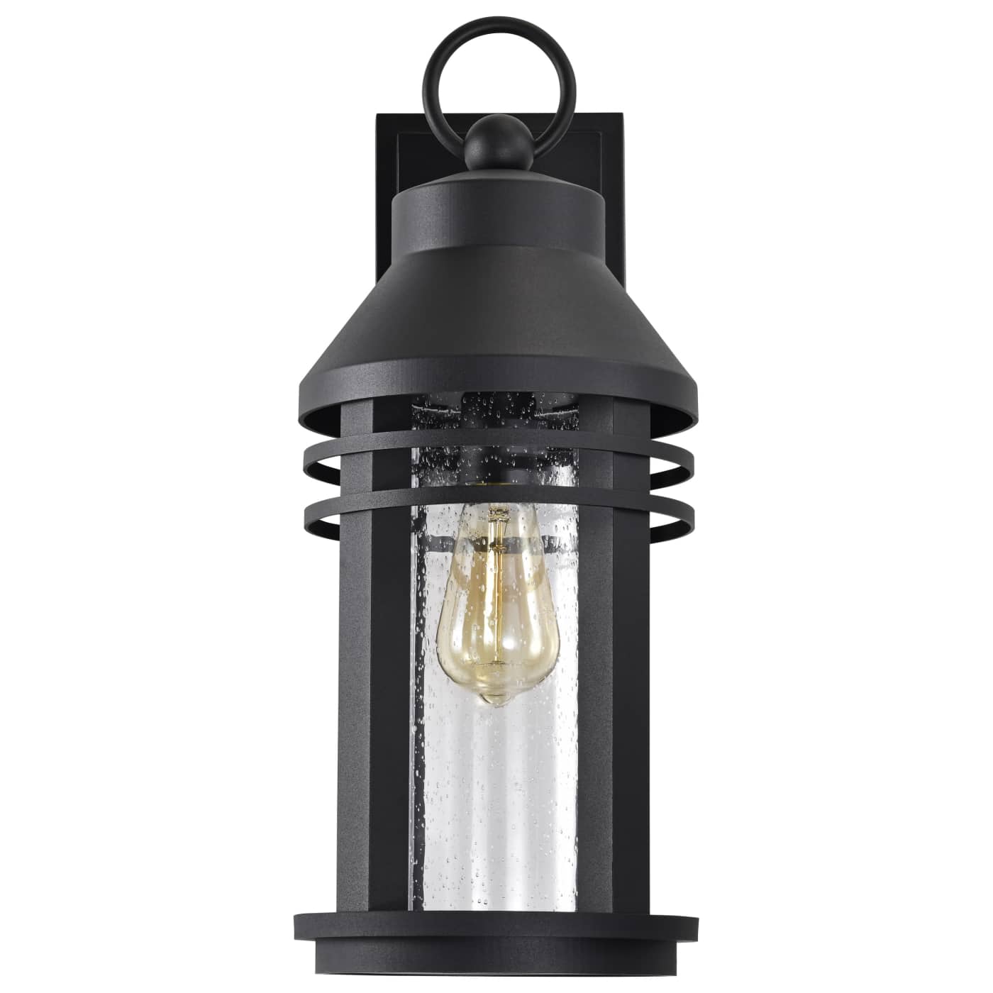 WILTON 1 LIGHT LG WALL LANTERN - 60-8103