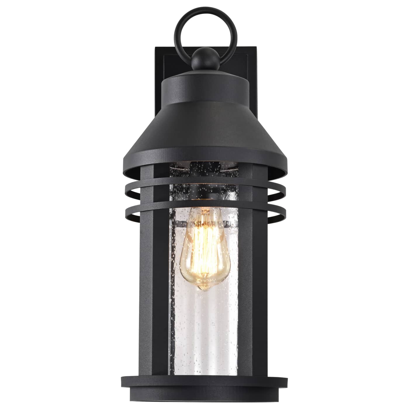 WILTON 1 LIGHT LG WALL LANTERN - 60-8103