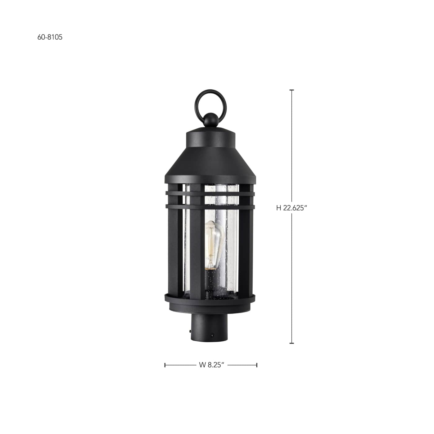WILTON 1 LIGHT POST TOP - 60-8105