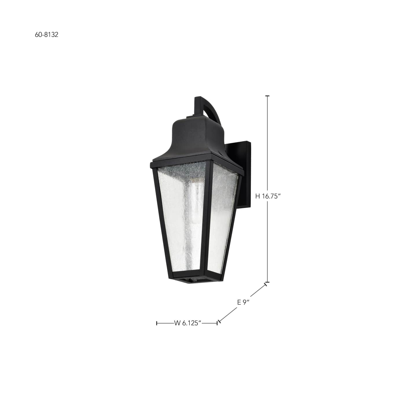 LAWRENCE 1 LT MD WALL LANTERN - 60-8132