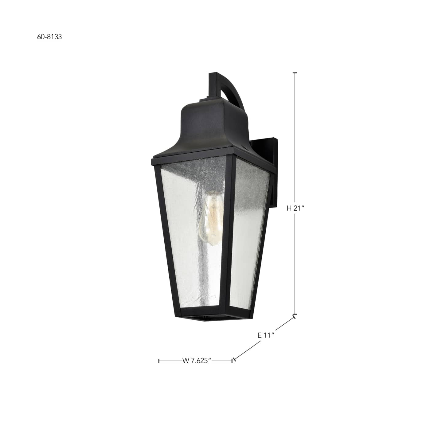 LAWRENCE 1 LT LG WALL LANTERN - 60-8133