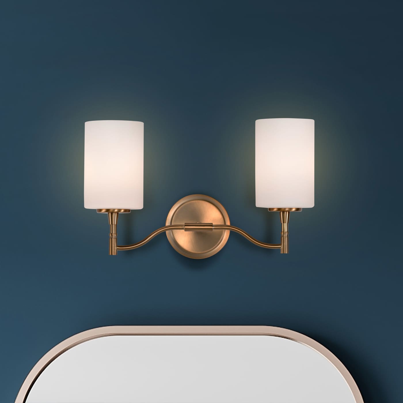 LIAM 2 LIGHT VANITY - 60-8202
