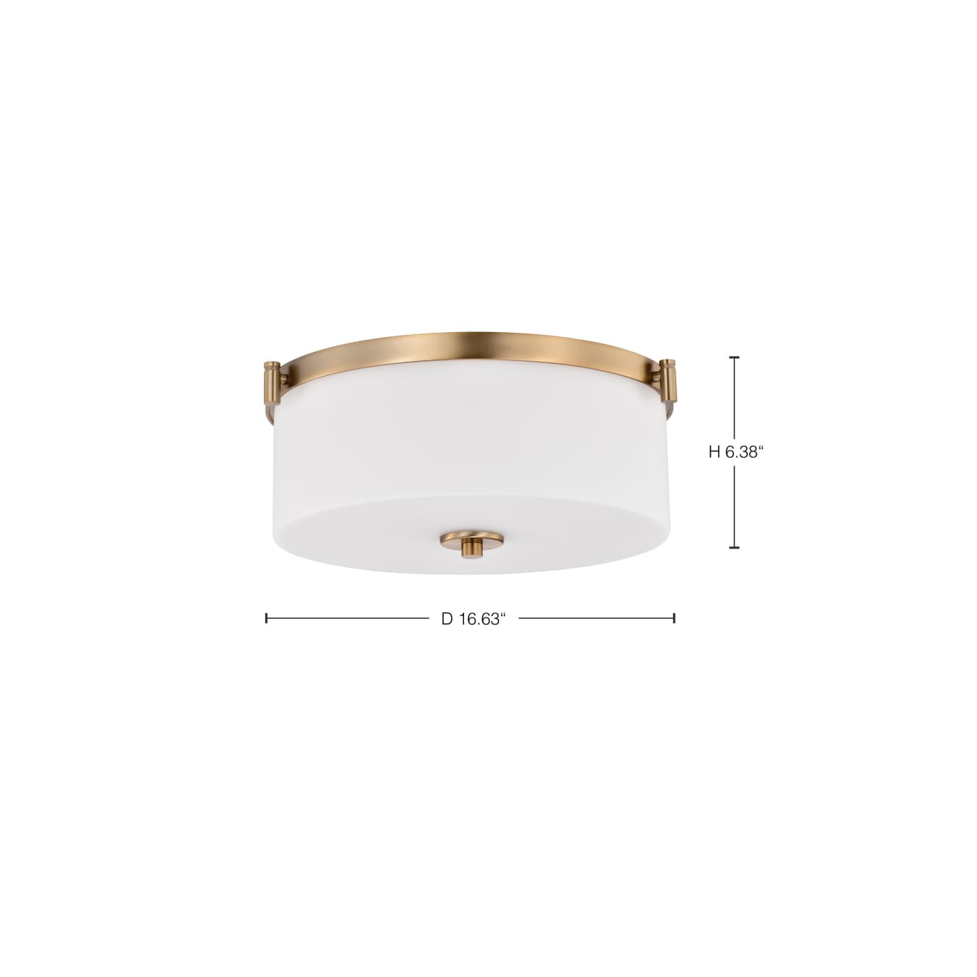 LIAM 3 LIGHT FLUSH MOUNT - 60-8207