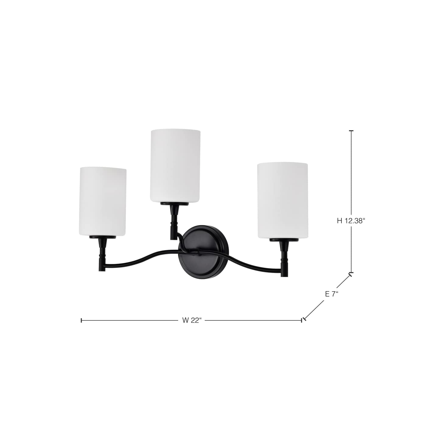 LIAM 3 LIGHT VANITY - 60-8213
