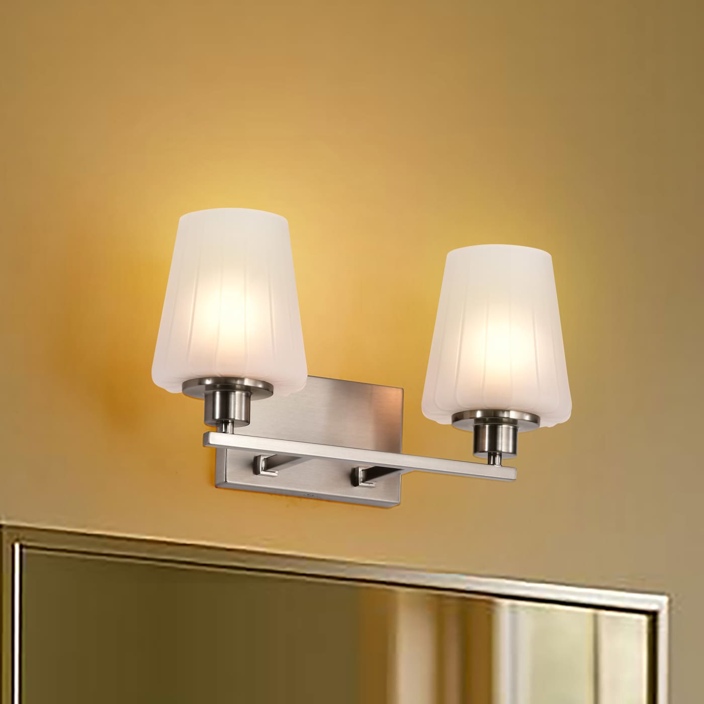 LUNE 2 LIGHT VANITY - 60-8222