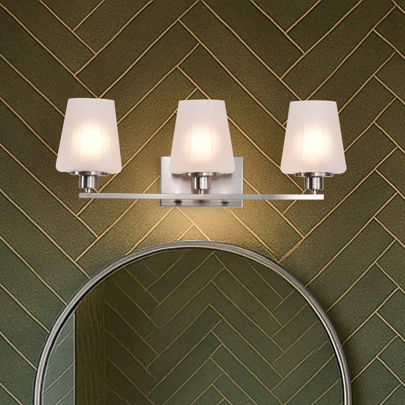 LUNE 3 LIGHT VANITY - 60-8223