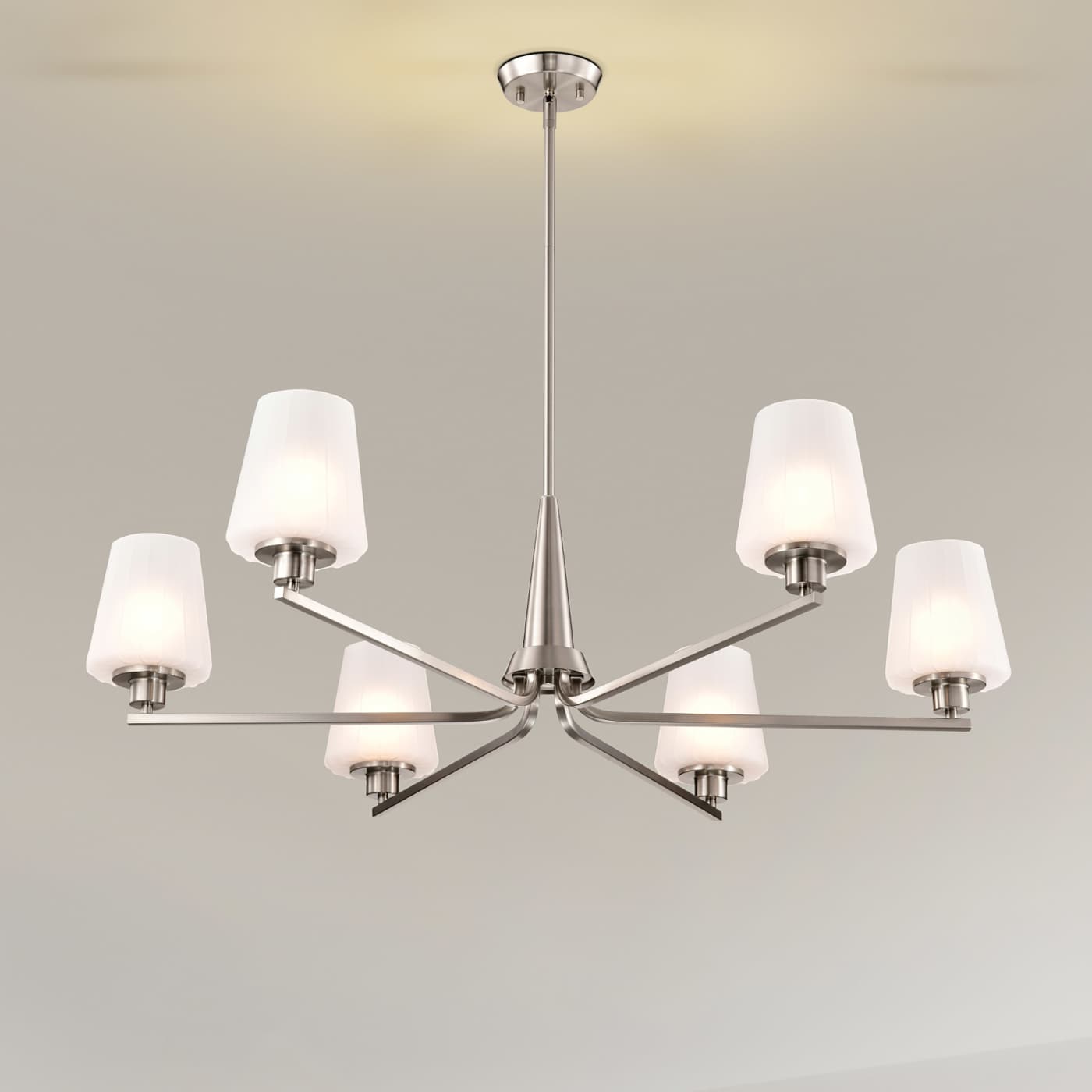 LUNE 6 LIGHT CHANDELIER - 60-8226