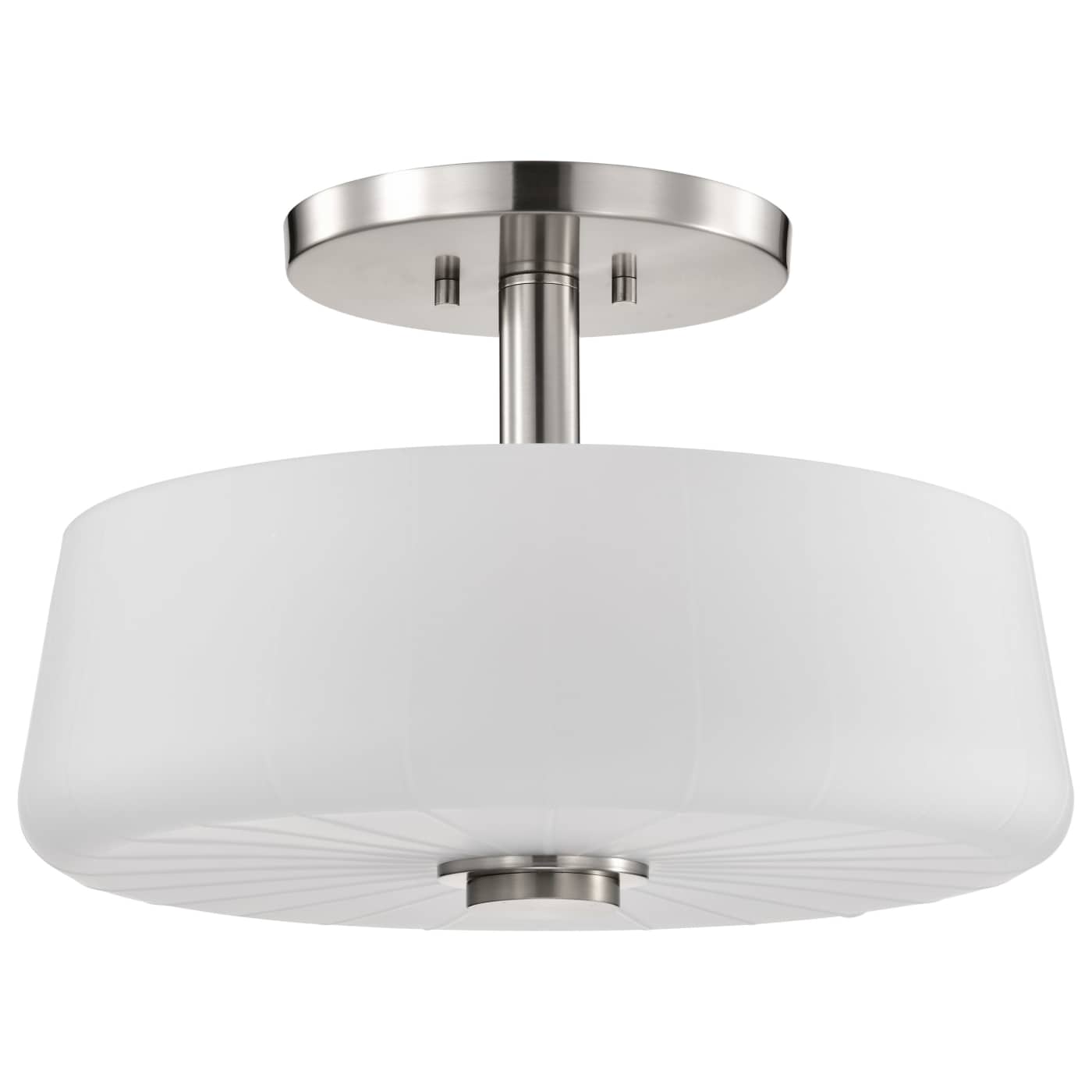 LUNE 3 LIGHT SEMI FLUSH - 60-8229