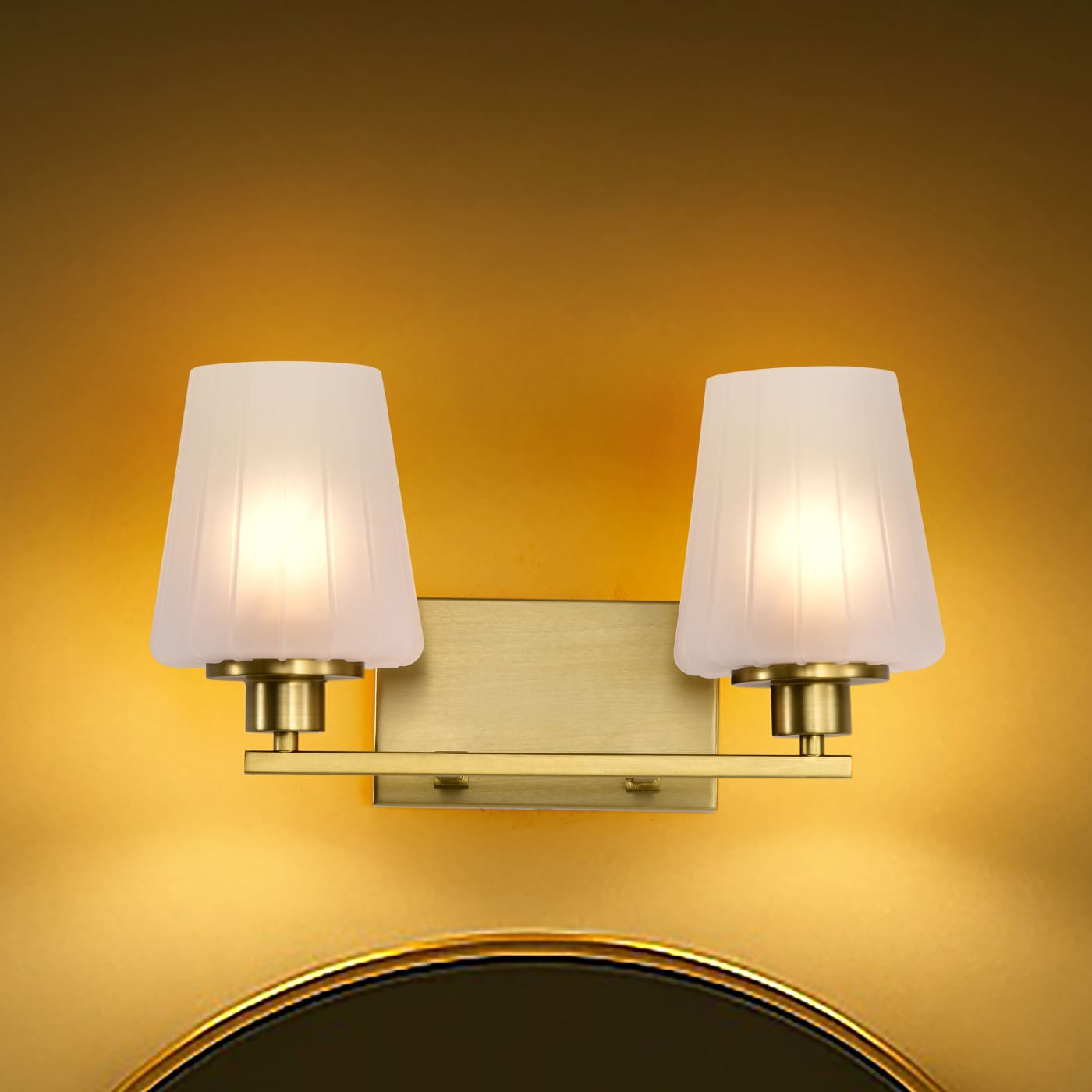 LUNE 2 LIGHT VANITY - 60-8232