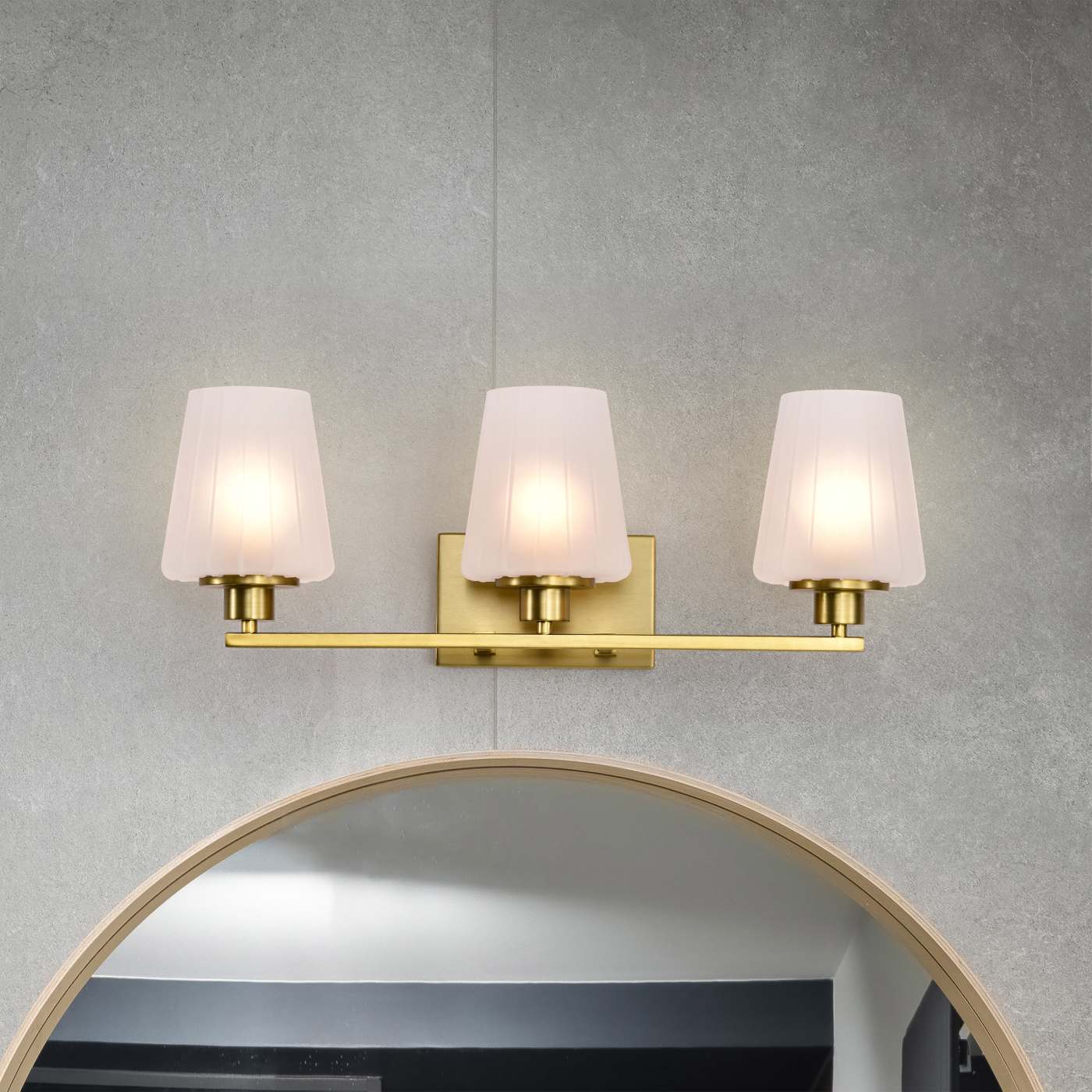 LUNE 3 LIGHT VANITY - 60-8233