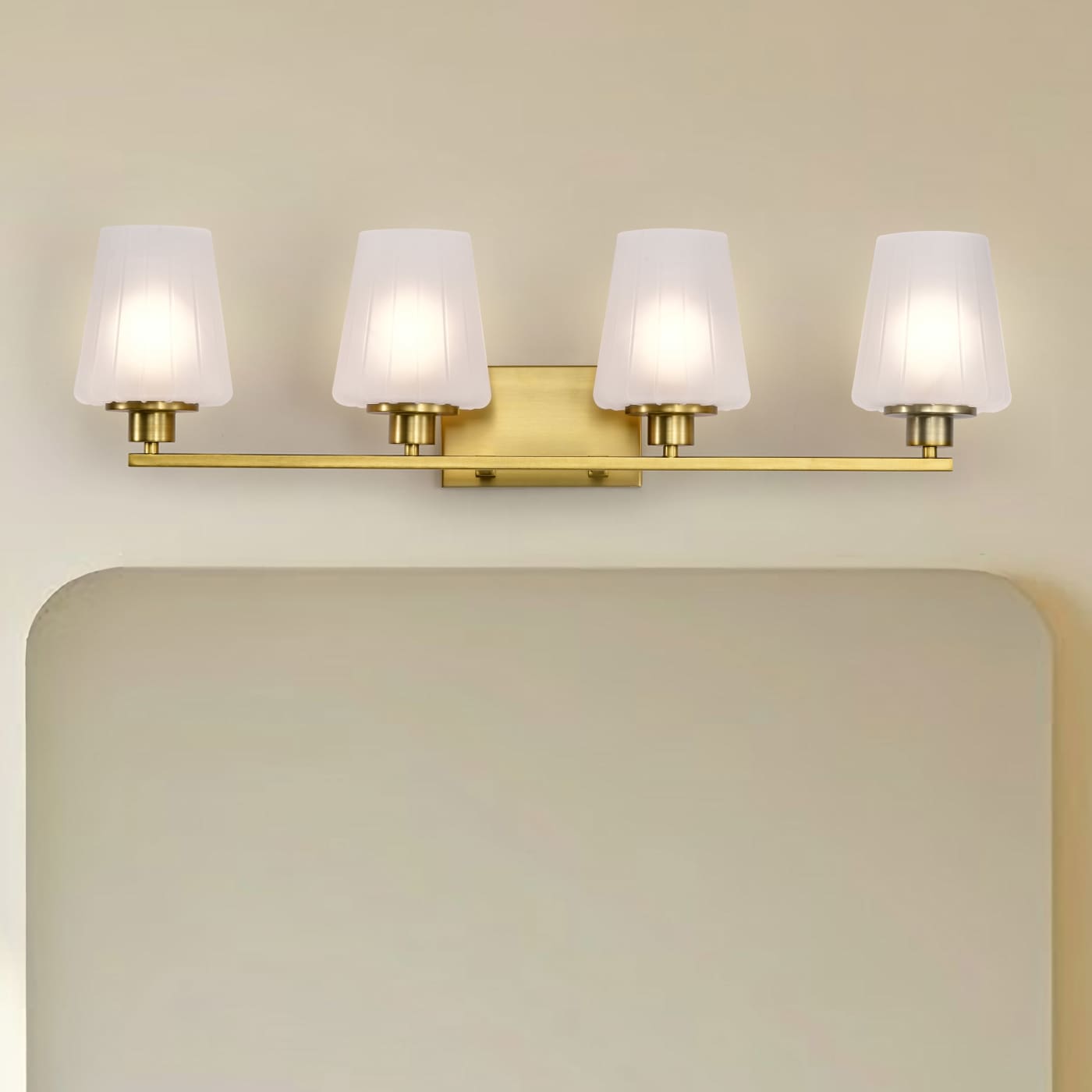 LUNE 4 LIGHT VANITY - 60-8234
