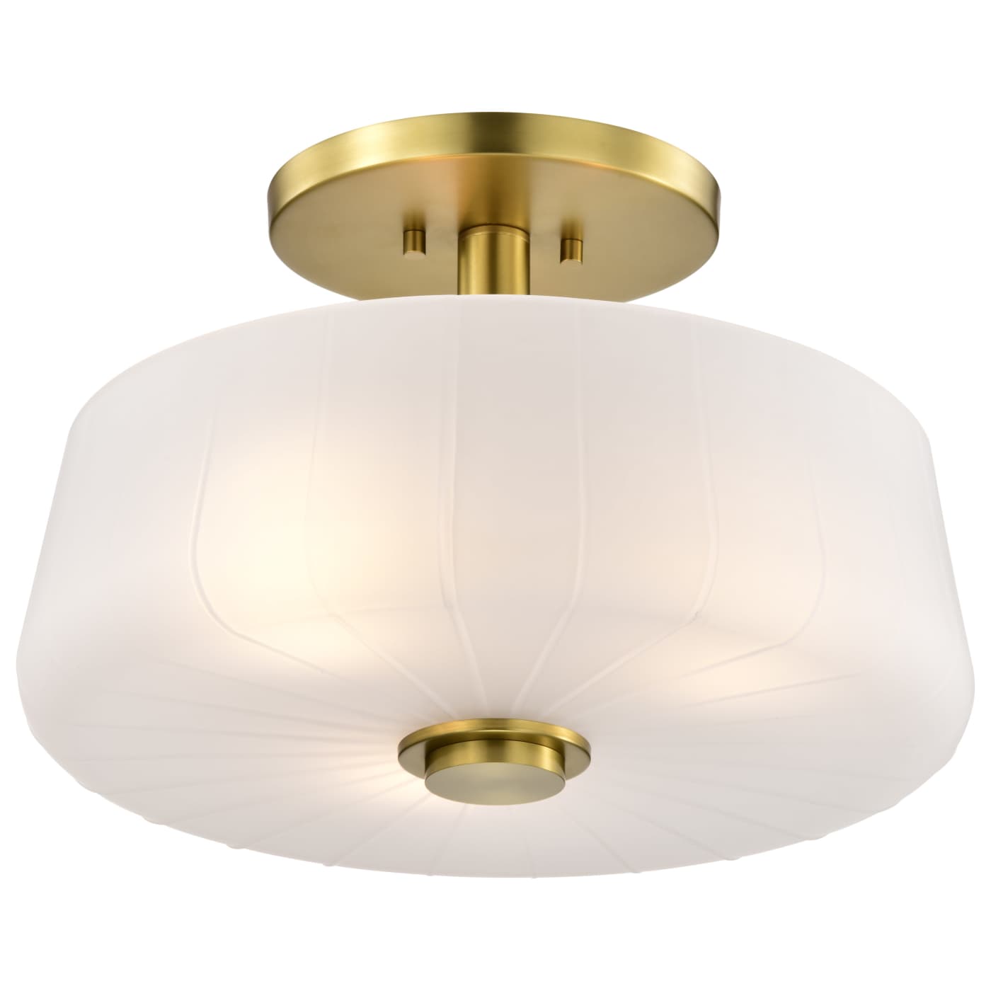 LUNE 3 LIGHT SEMI FLUSH - 60-8239