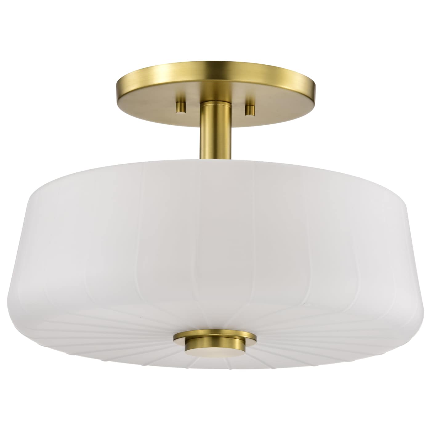 LUNE 3 LIGHT SEMI FLUSH - 60-8239