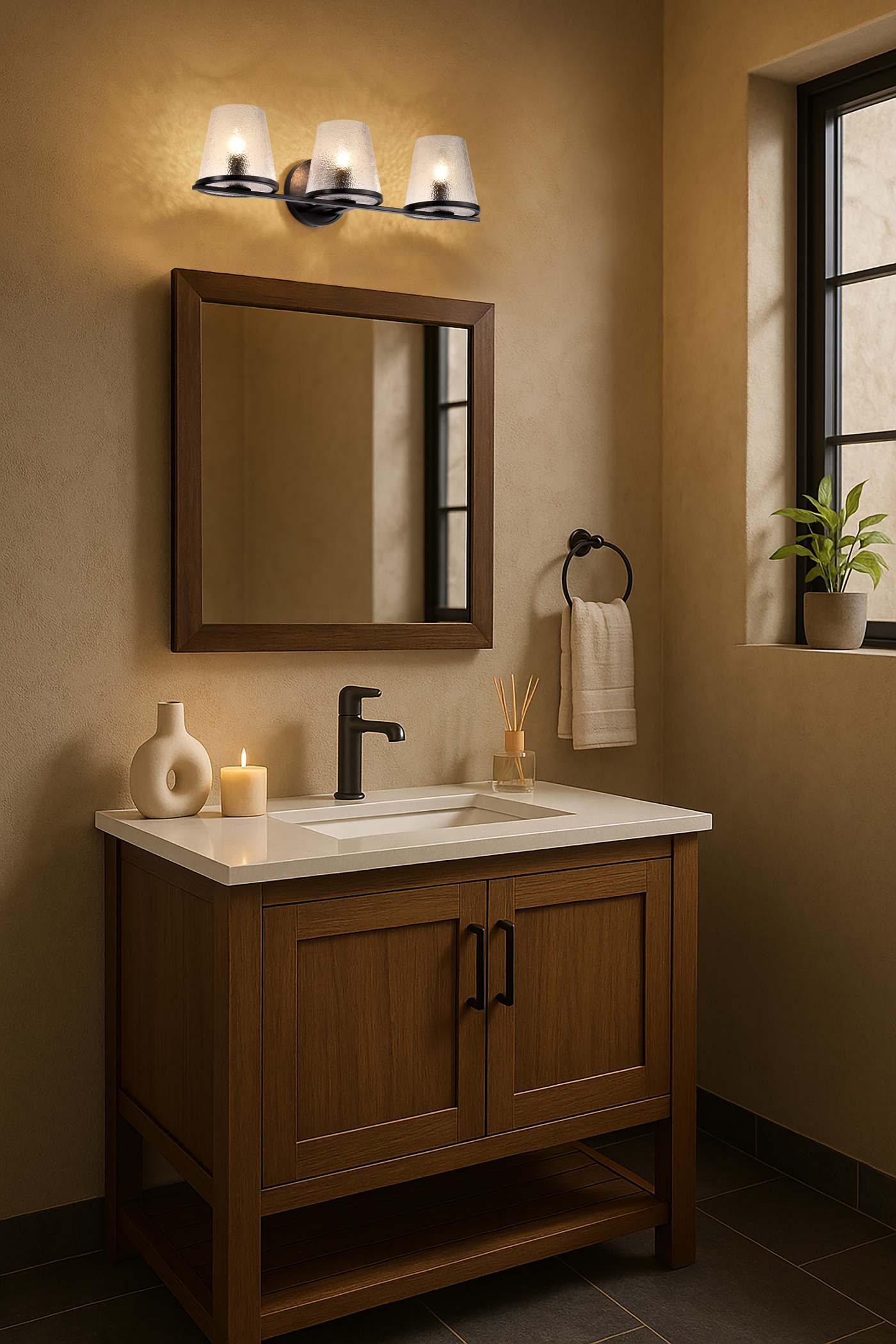 VALENTINE 3 LIGHT VANTIY - 60-8253