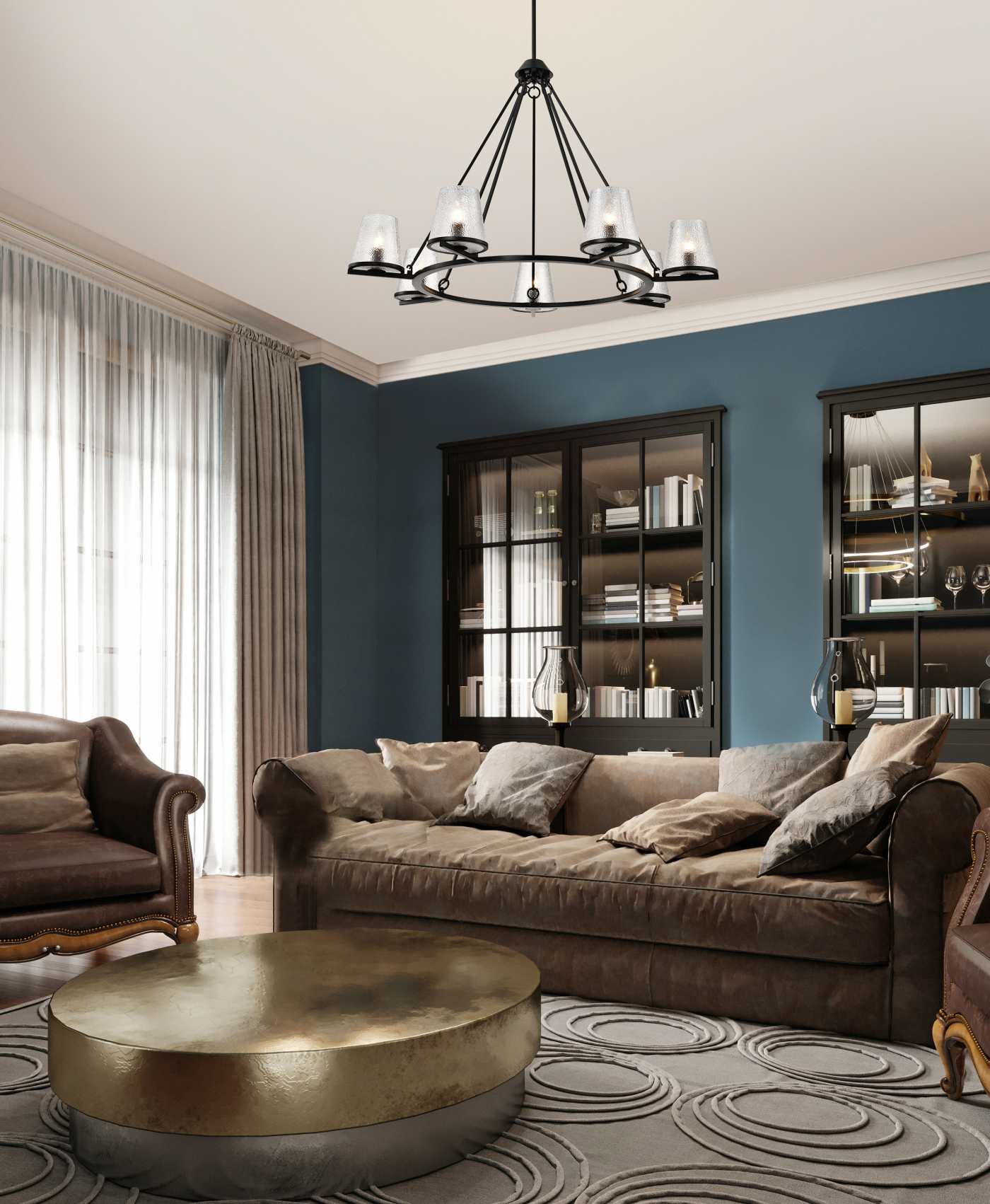 VALENTINE 7 LIGHT CHANDELIER - 60-8259