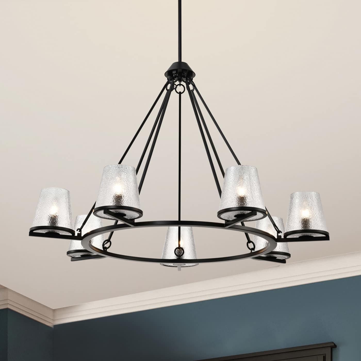 VALENTINE 7 LIGHT CHANDELIER - 60-8259