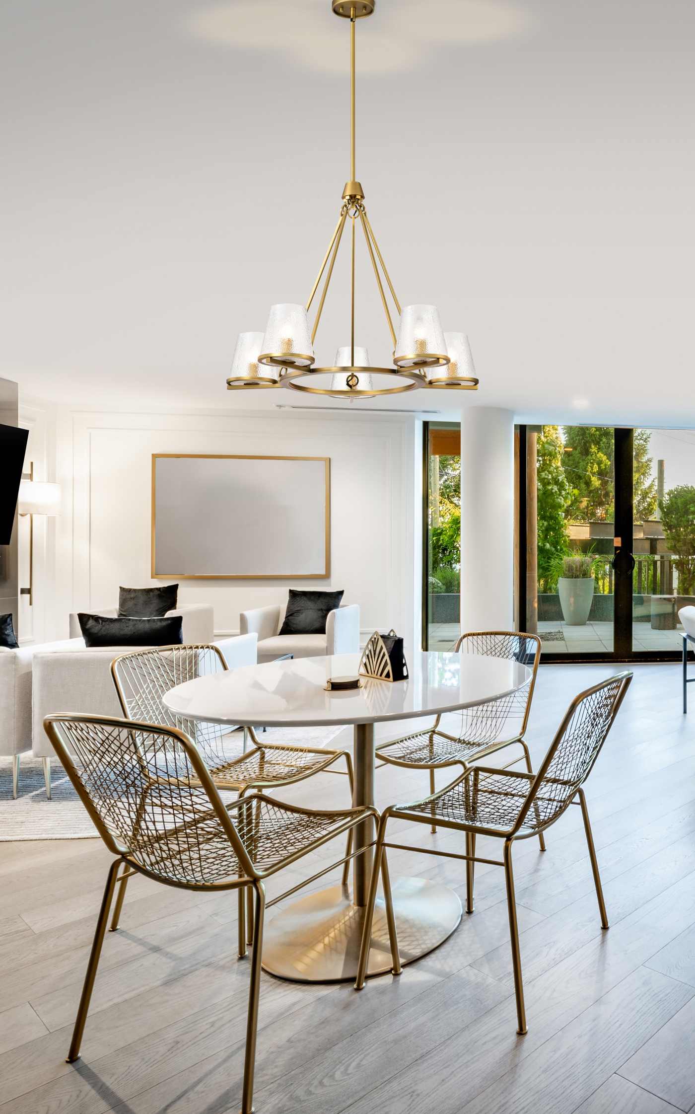 VALENTINE 5 LIGHT CHANDELIER - 60-8268