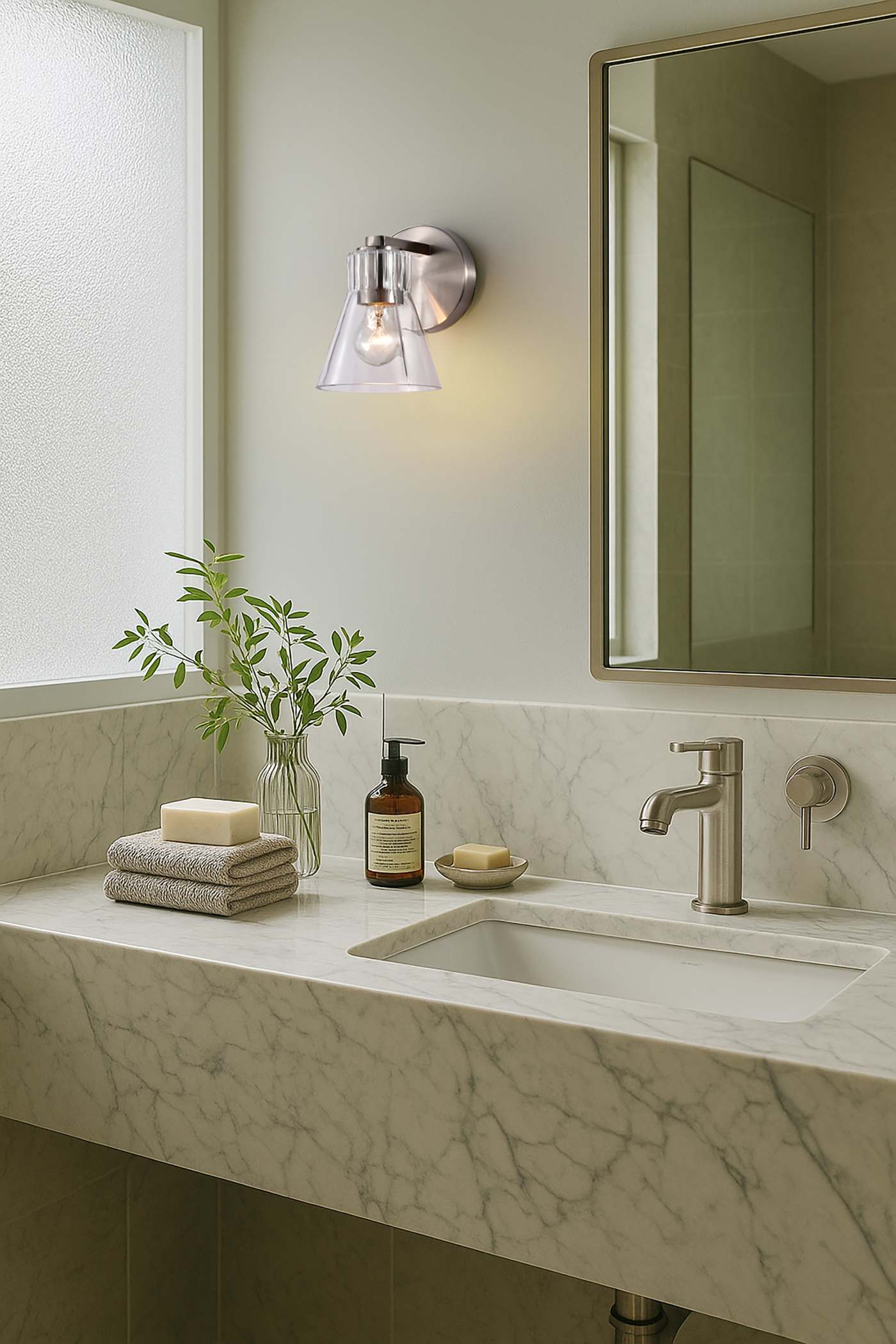 GIANNA 1 LIGHT VANITY - 60-8331